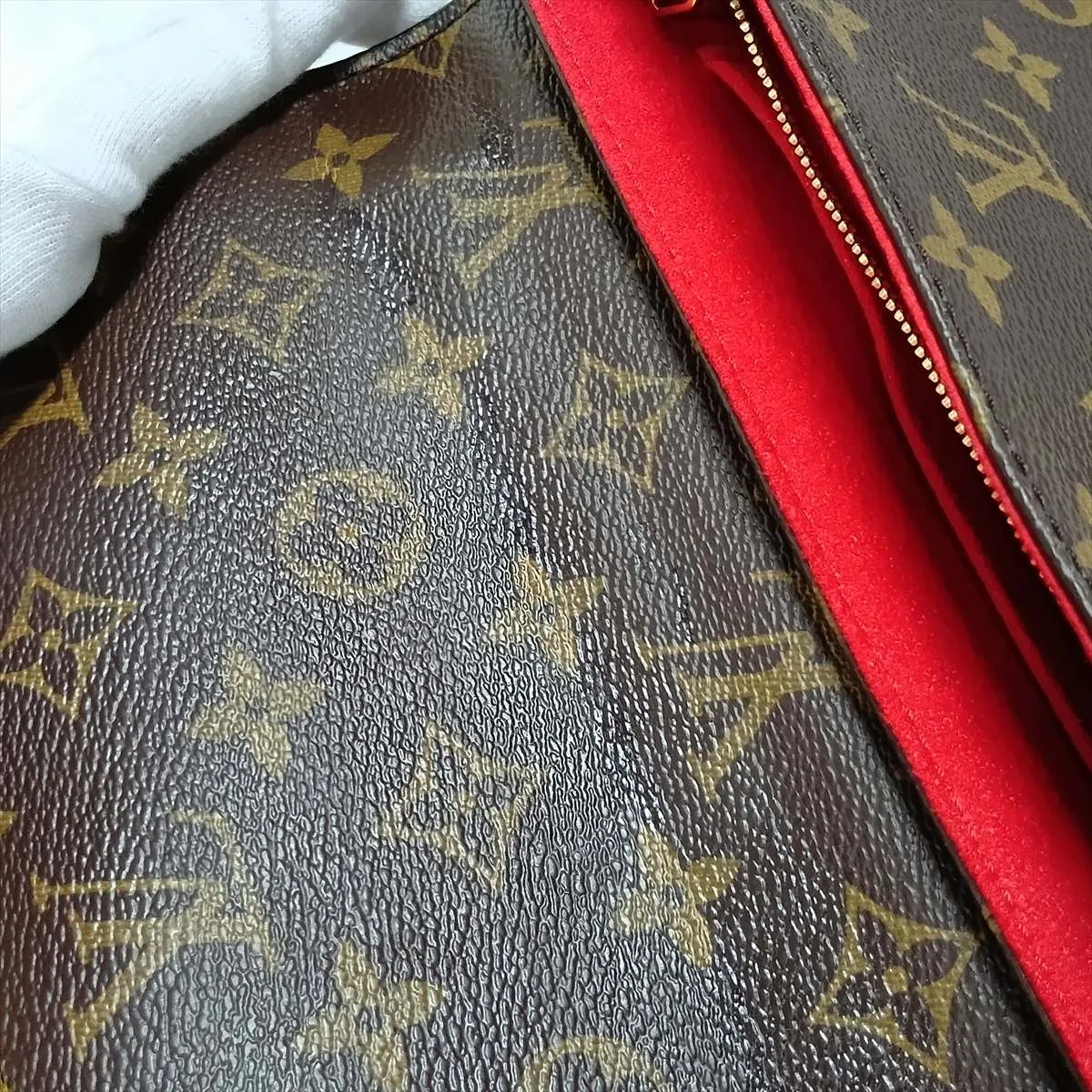 Monogram x Taurillon Samplace M43713 CA3118 Brown x Red — view 11