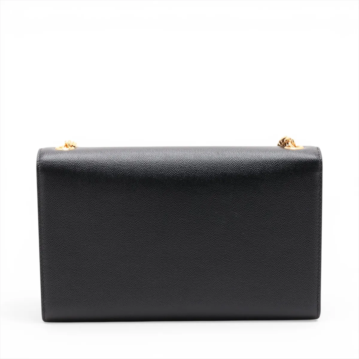 Classic Kate Leather Chain Shoulder Bag, Black 364021 — view 2