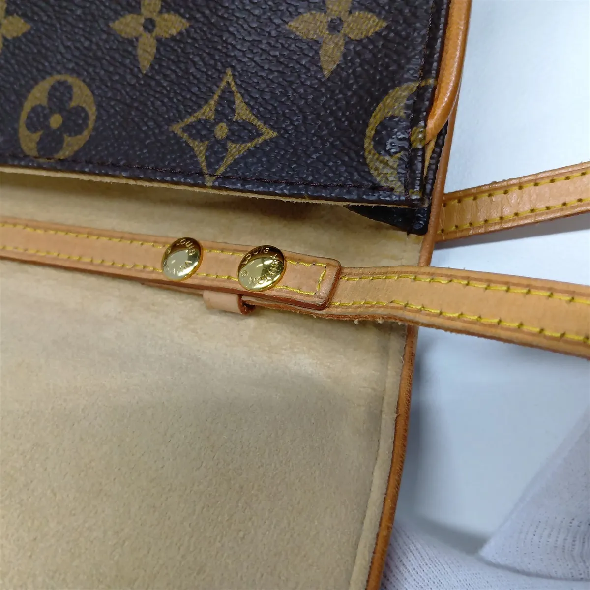 Monogram Pochette Twin GM M51852 CA0999 Brown — view 12