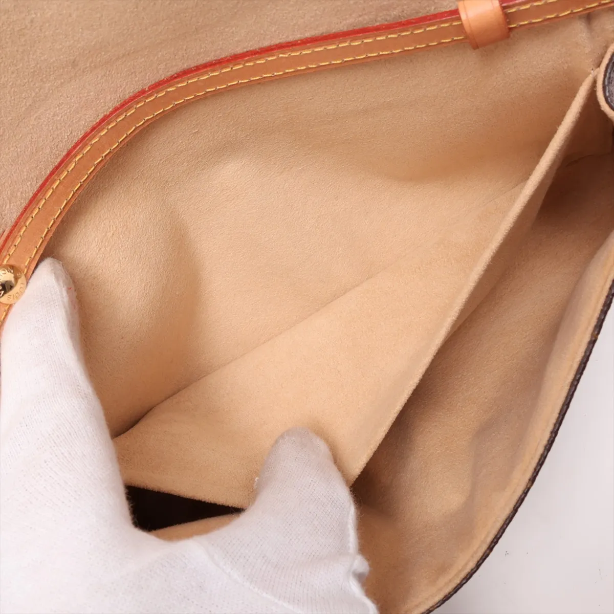 Monogram Pochette Twin GM M51852 CA0999 Brown — view 7