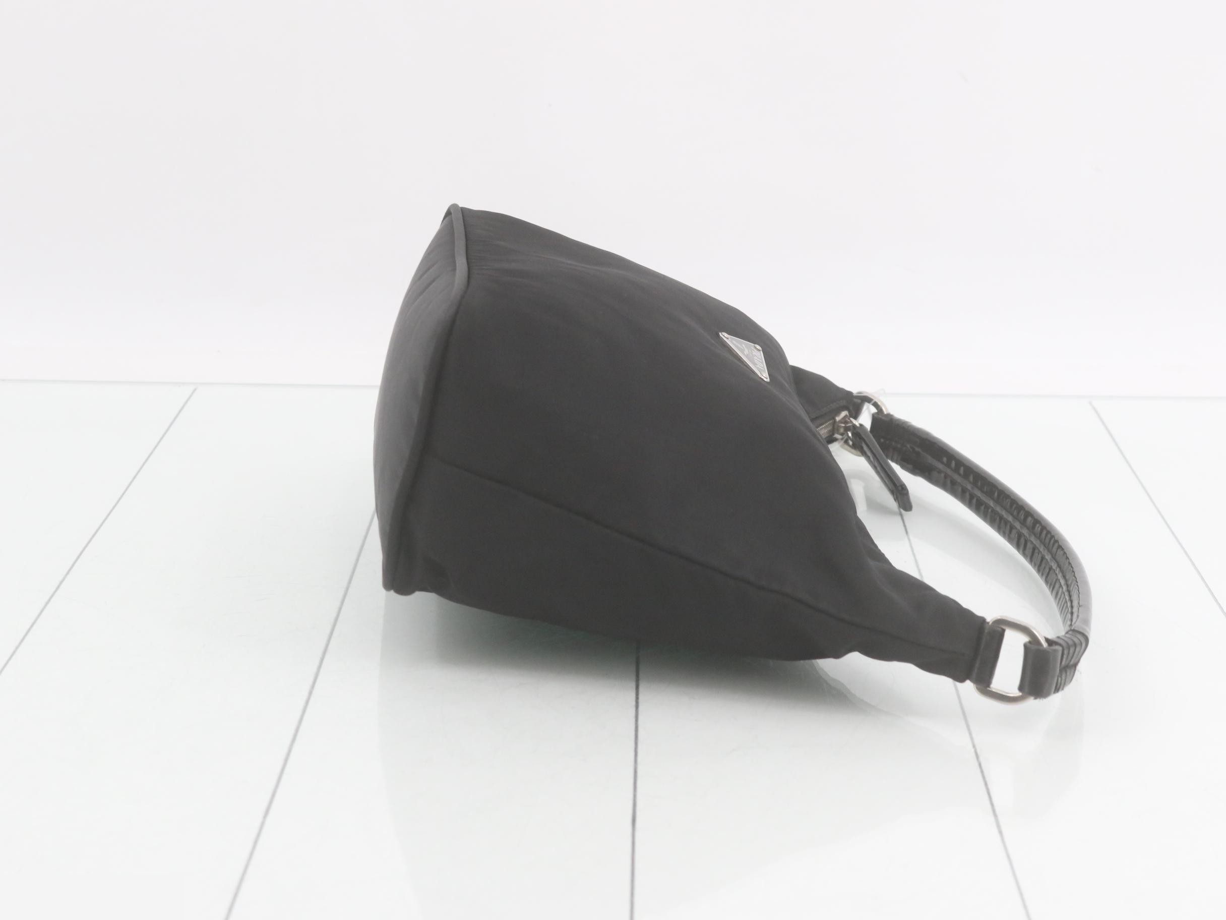 One-Shoulder Bag with Triangle Logo — view 3