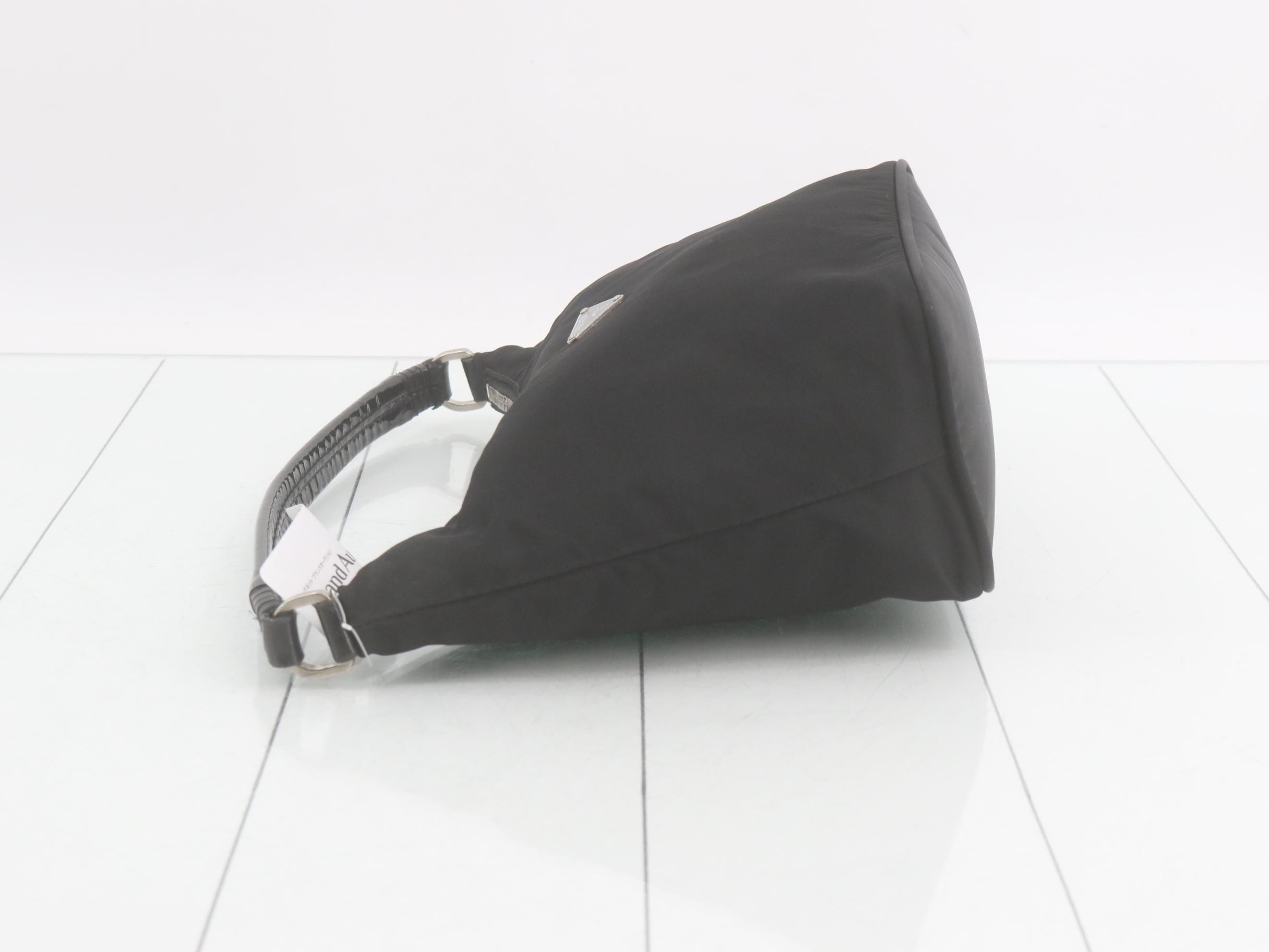One-Shoulder Bag with Triangle Logo — view 4