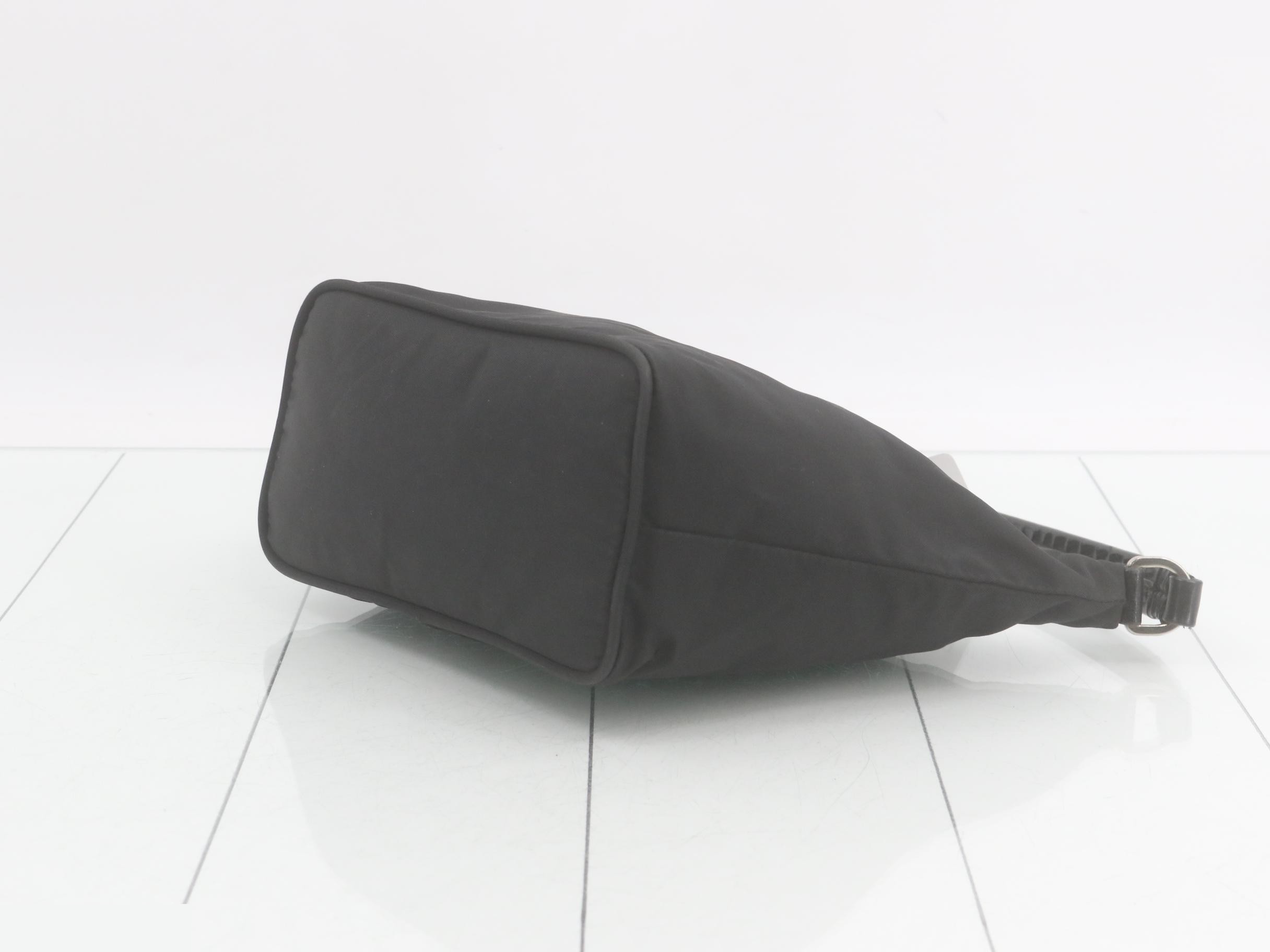 One-Shoulder Bag with Triangle Logo — view 6