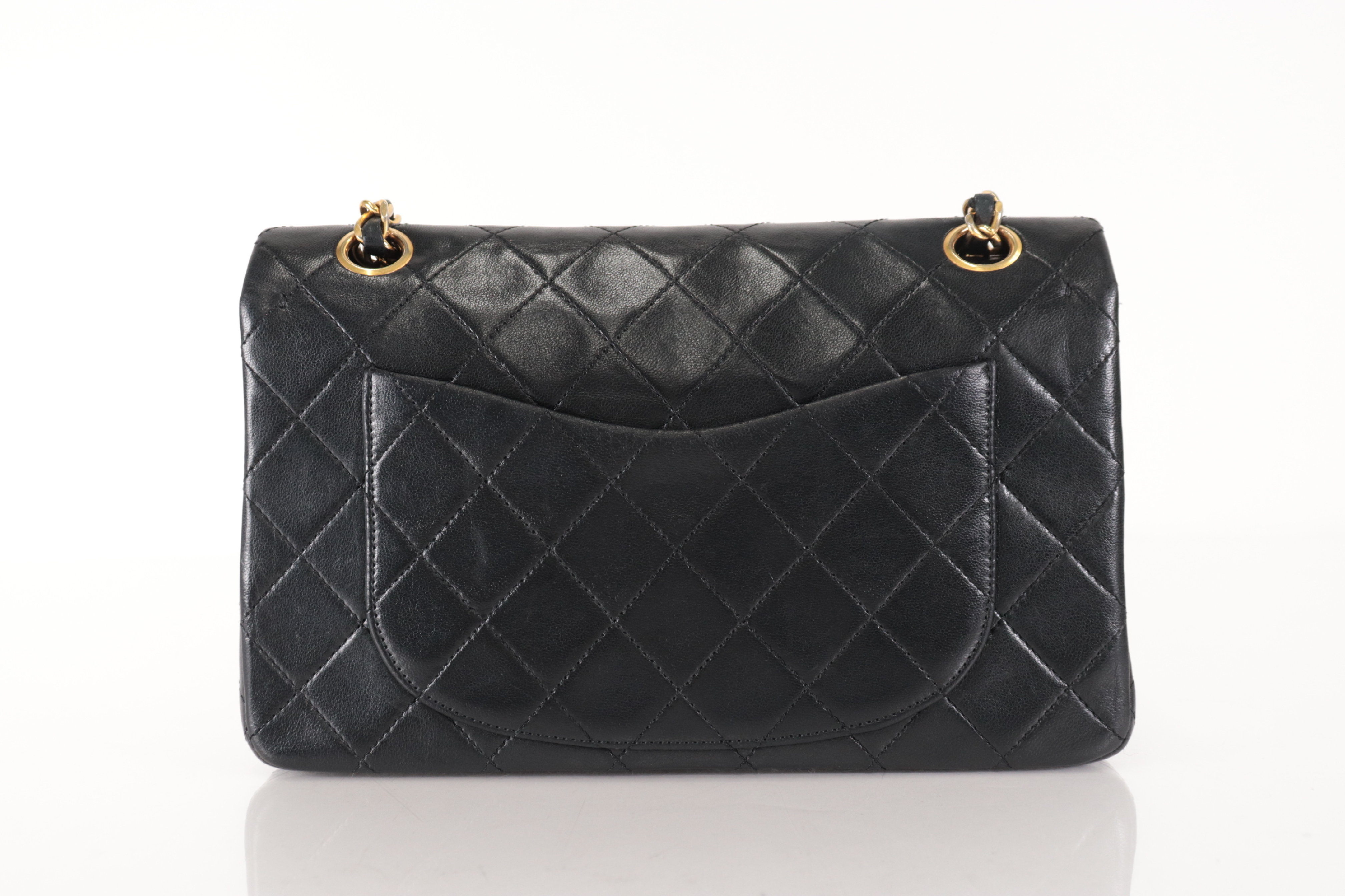W-Flap 23 Lambskin Chain Shoulder Bag (Series 1) — view 2