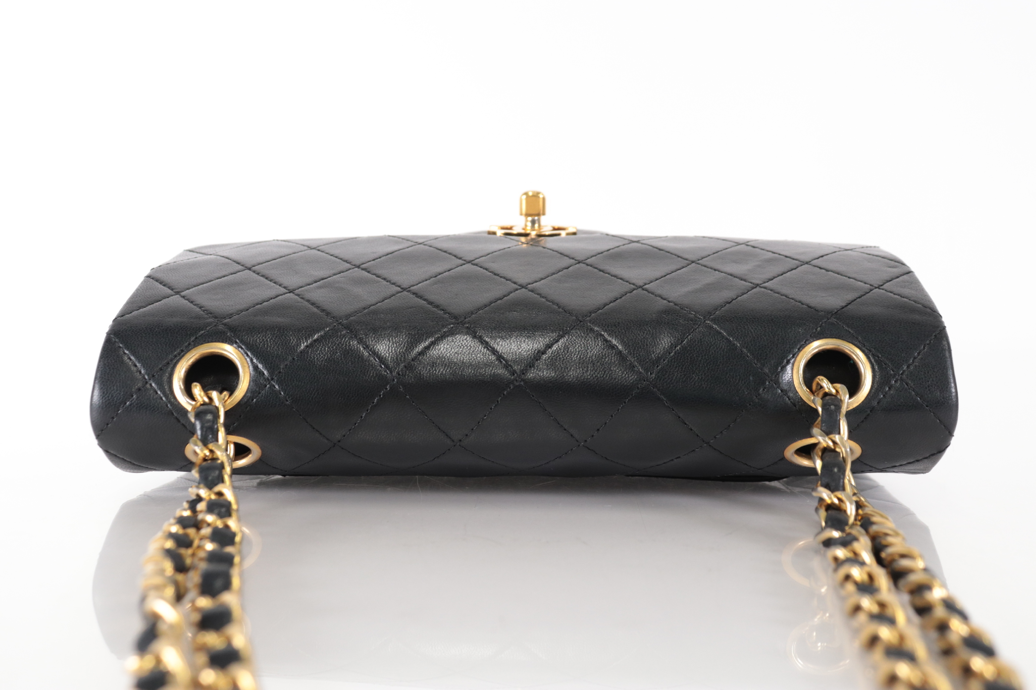 W-Flap 23 Lambskin Chain Shoulder Bag (Series 1) — view 5