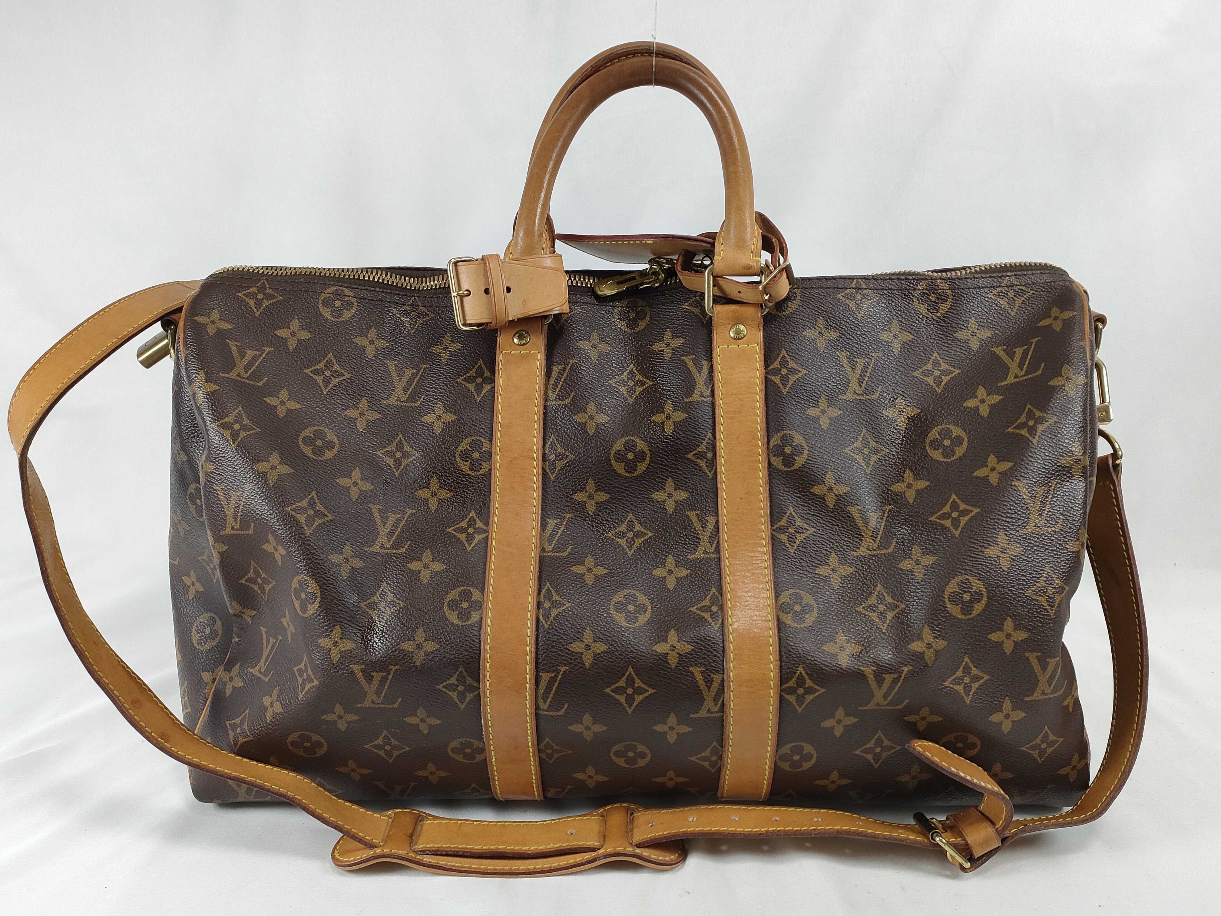Monogram Keepall Bandoulière 45 M41418 MB1000 Brown Boston Bag