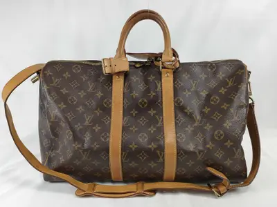 Monogram Keepall Bandoulière 45 M41418 MB1000 Brown Boston Bag
