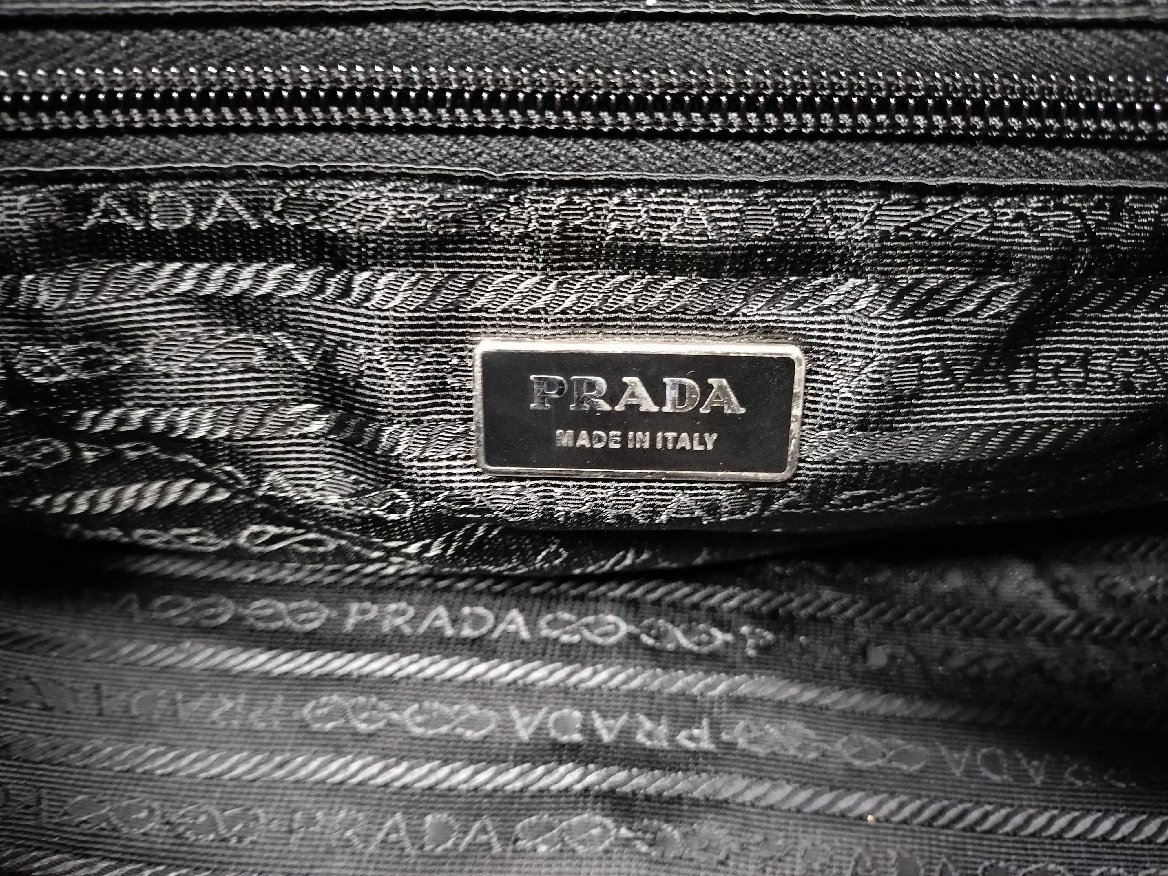 Nylon Boston Bag, Black — view 15