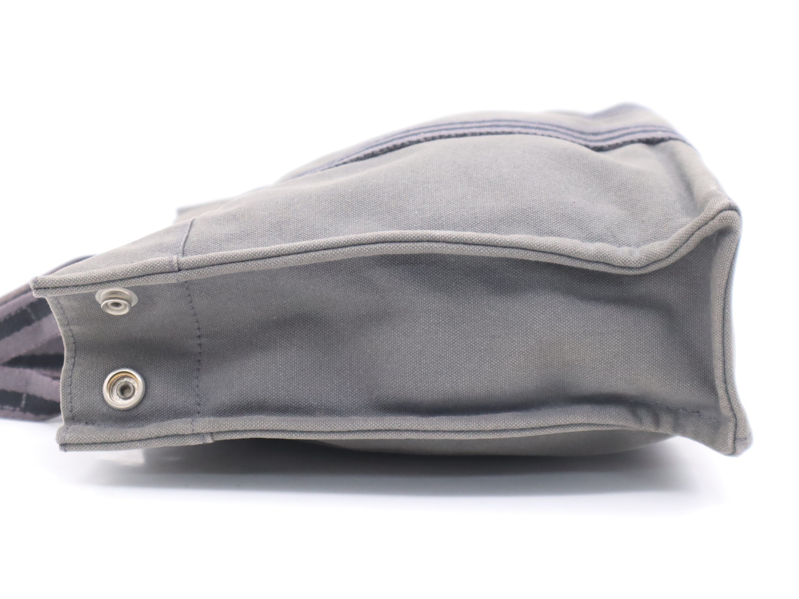 Canvas Foolto PM Tote Bag, Gray — view 3