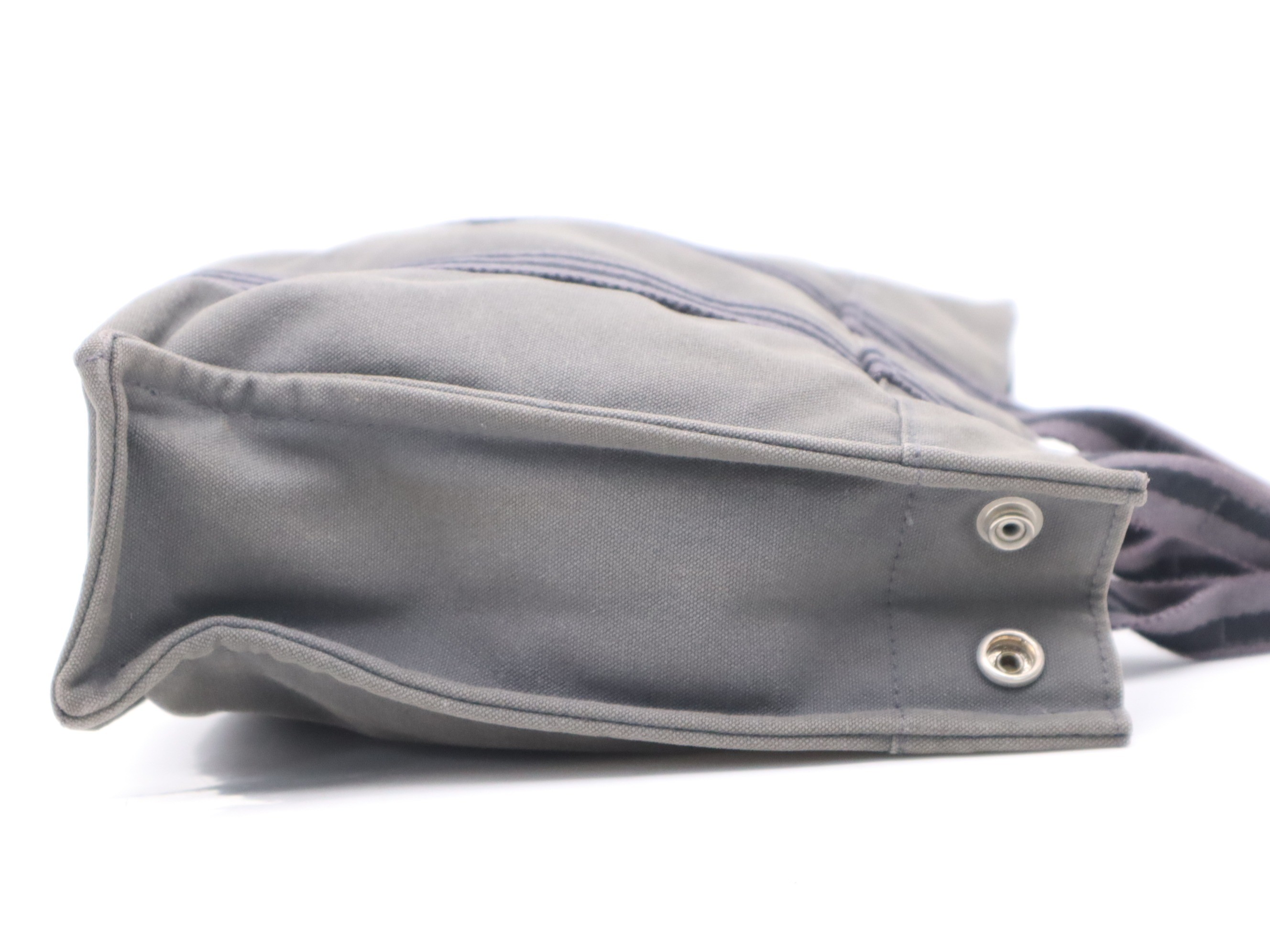 Canvas Foolto PM Tote Bag, Gray — view 5