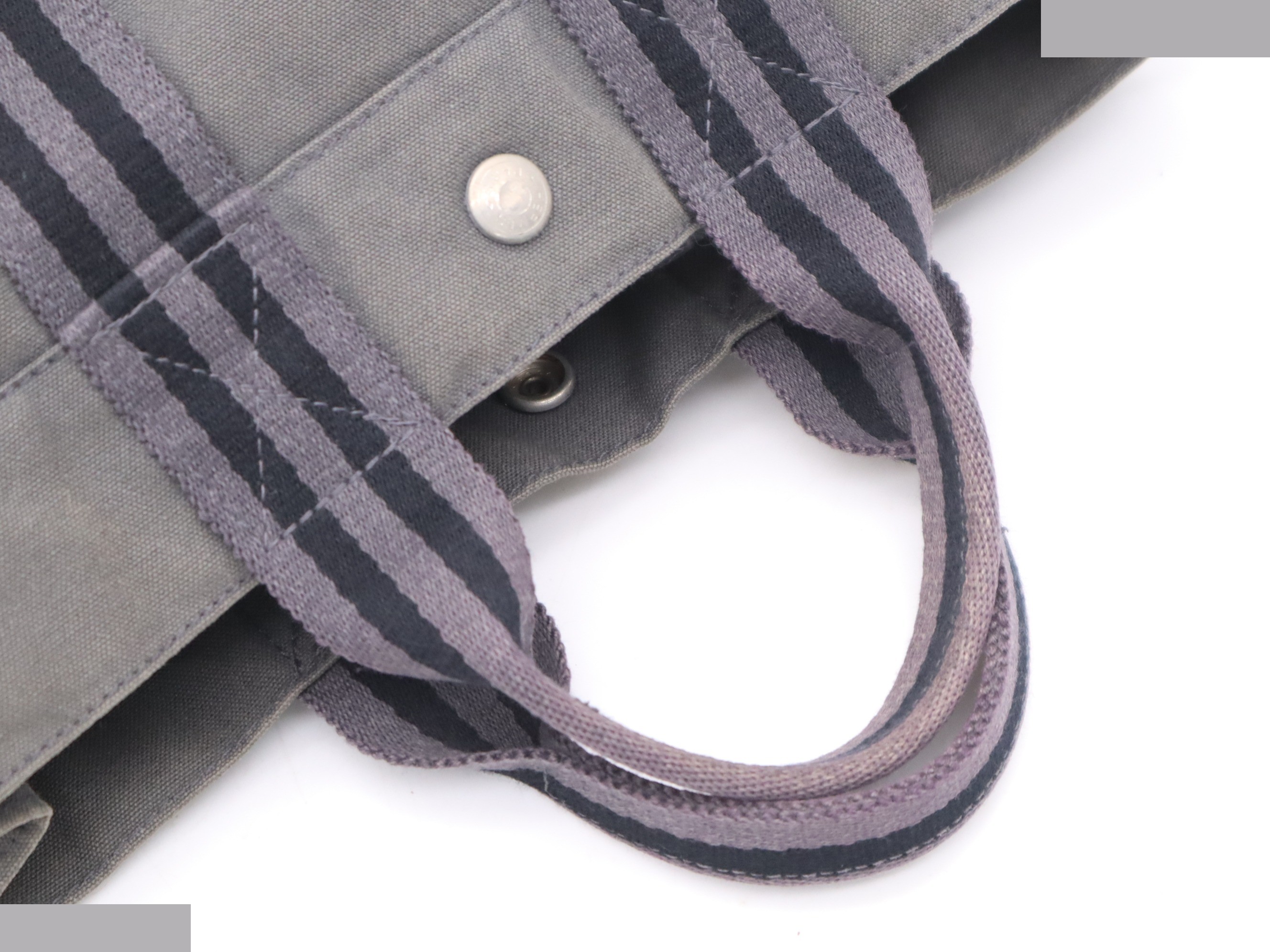 Canvas Foolto PM Tote Bag, Gray — view 6