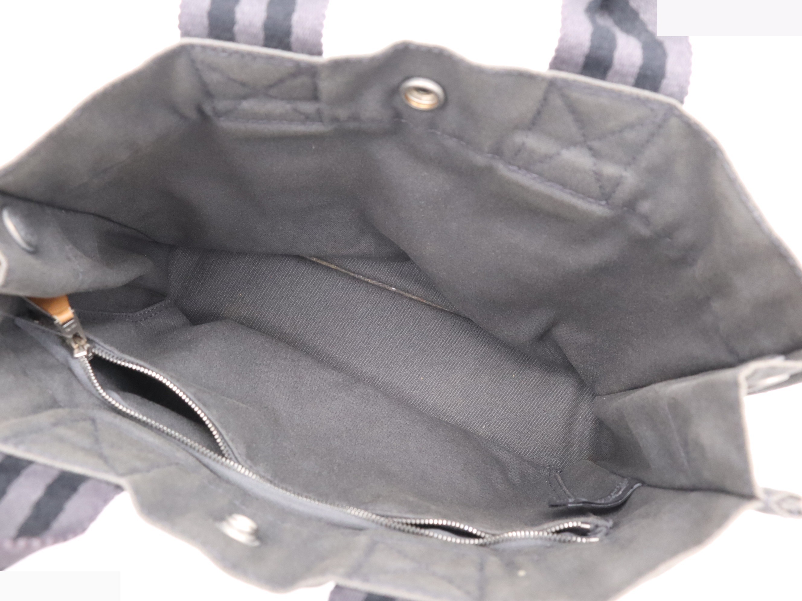 Canvas Foolto PM Tote Bag, Gray — view 7