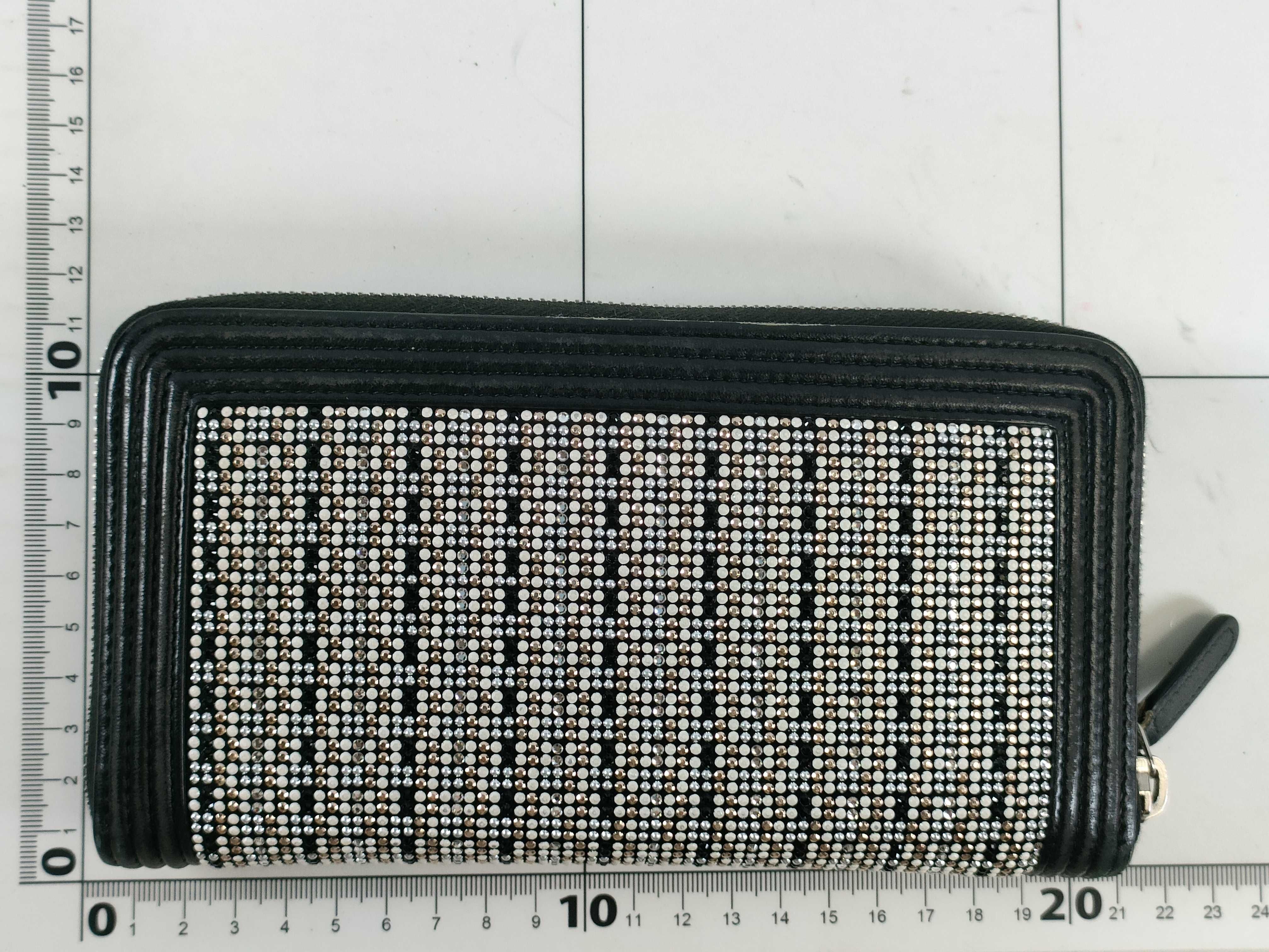 Boy Chanel Rhinestone Round Wallet — view 2