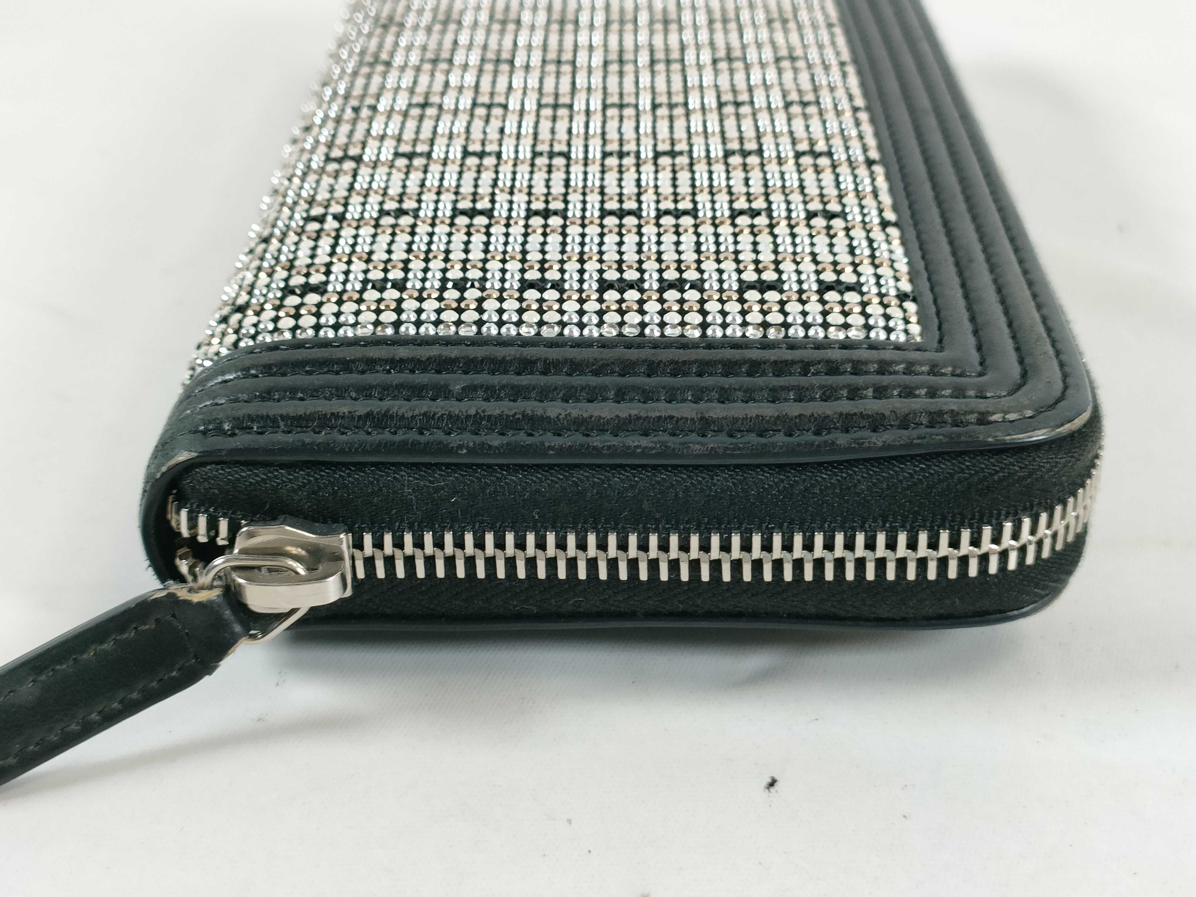 Boy Chanel Rhinestone Round Wallet — view 4