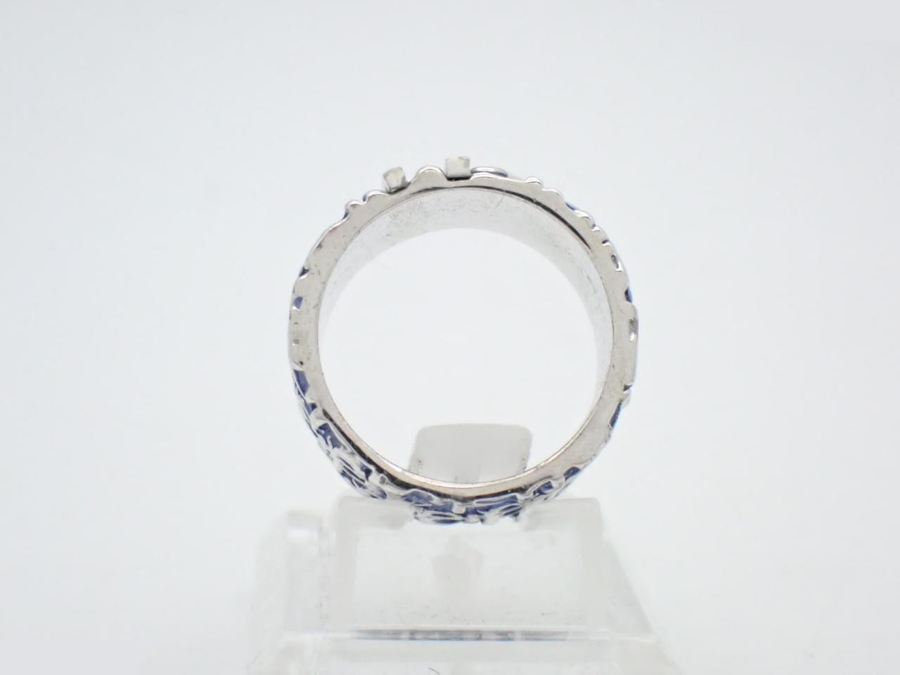 Trotter (precious metal) ring, stamped "9", actual size 11.5 cm — view 3