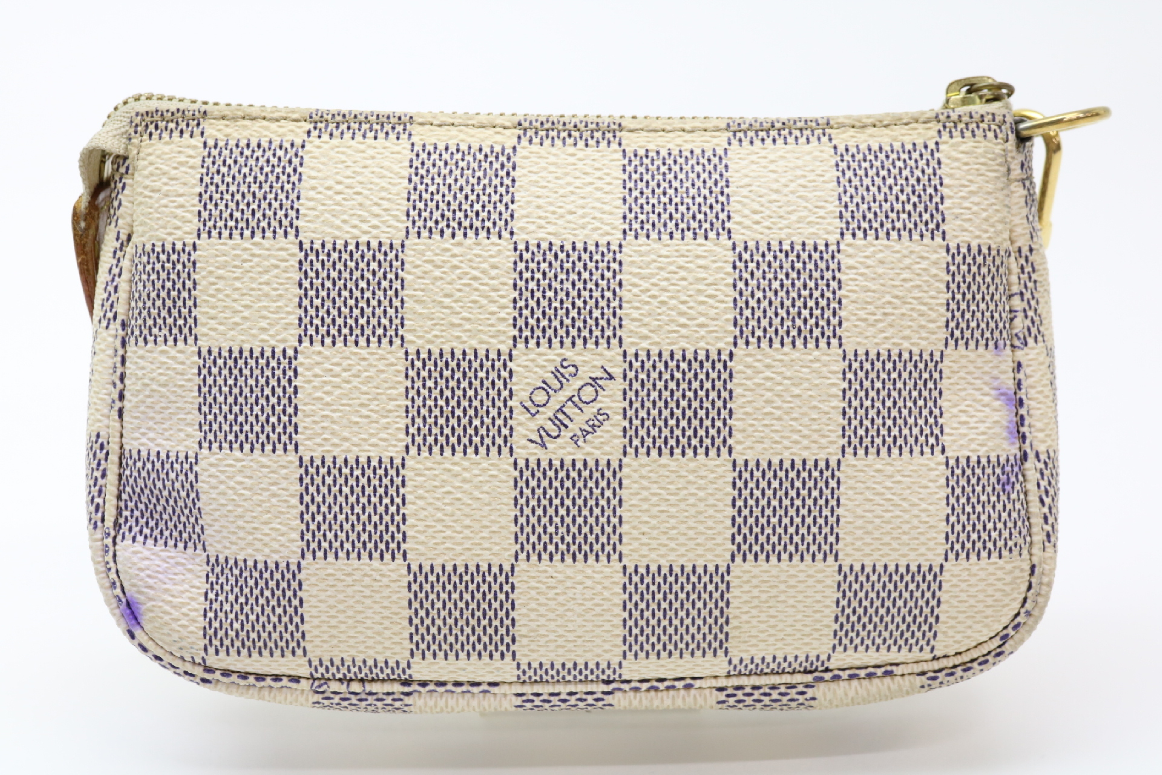 Damier Azur Mini Accessoires Pouch — view 2