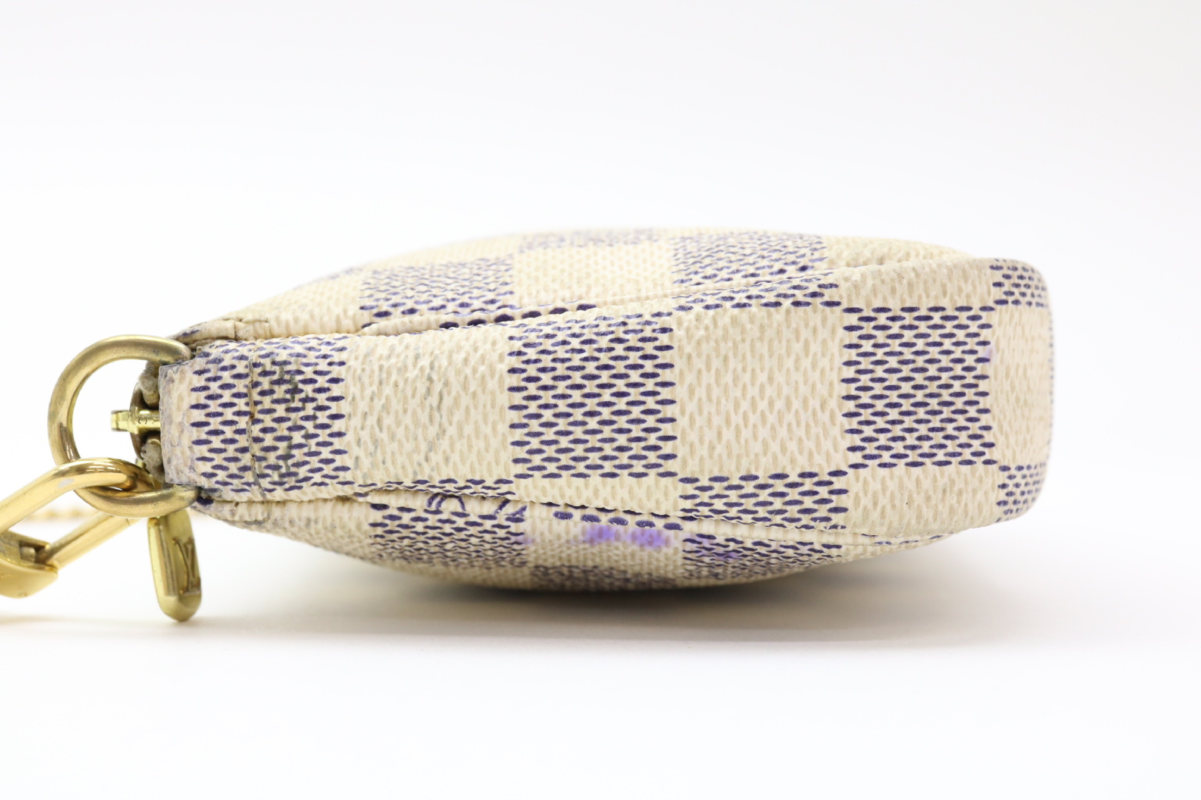 Damier Azur Mini Accessoires Pouch — view 3