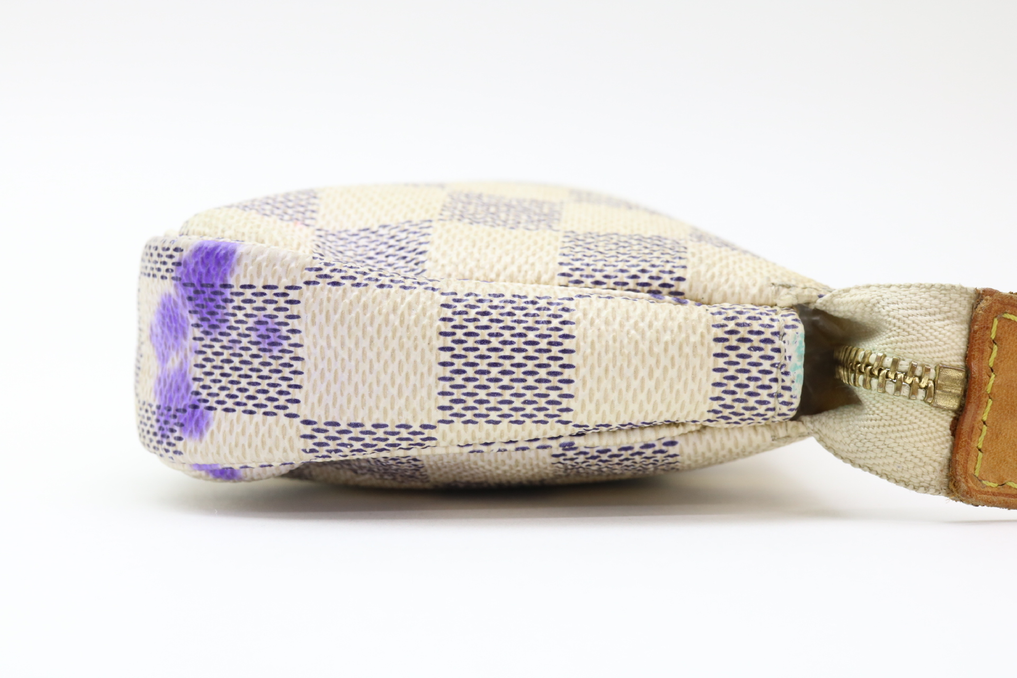 Damier Azur Mini Accessoires Pouch — view 4