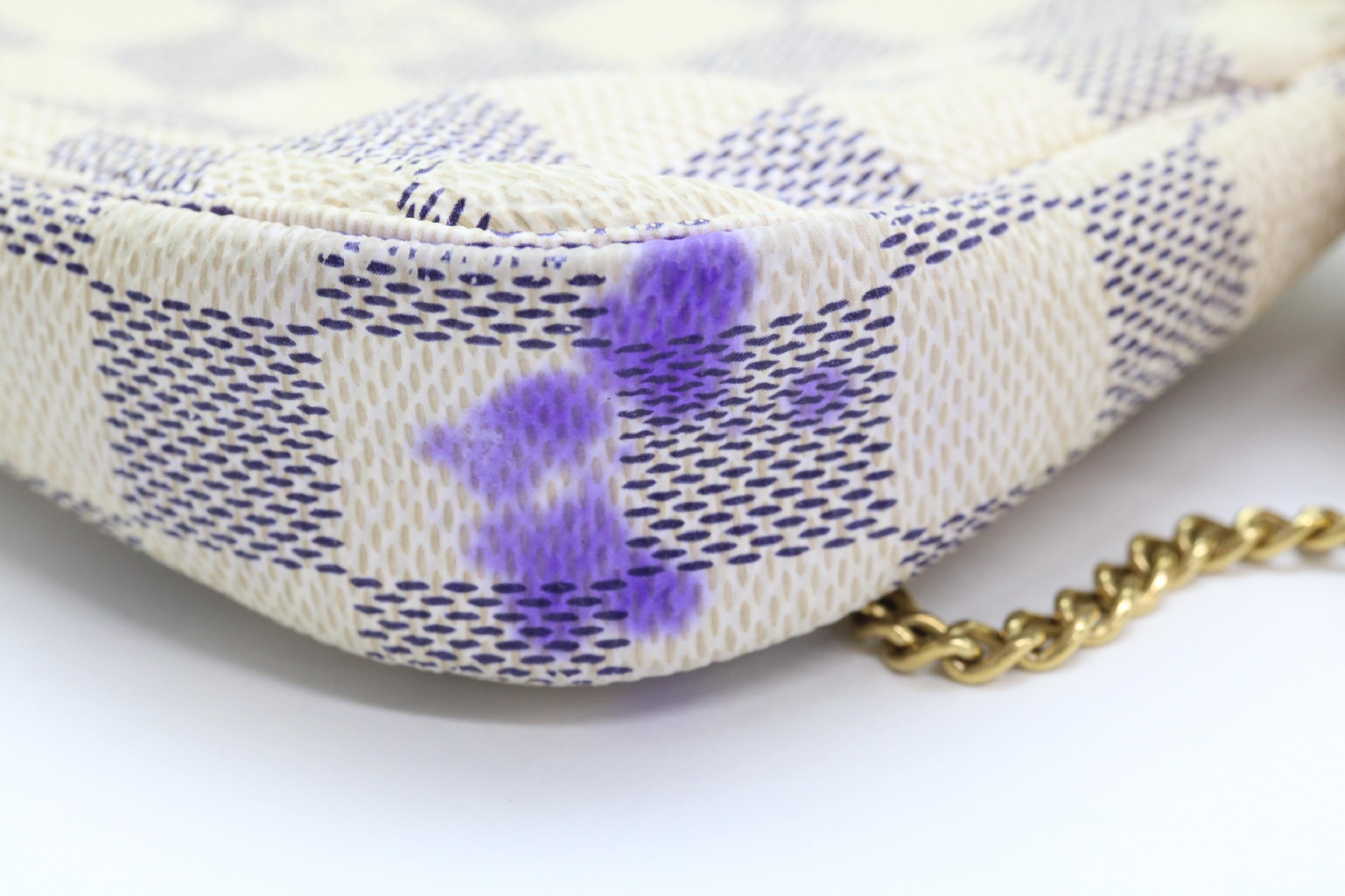 Damier Azur Mini Accessoires Pouch — view 10
