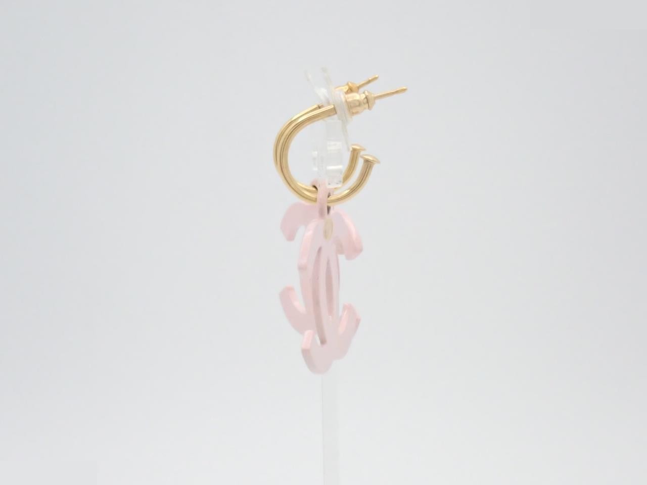 Earrings, Coco Mark, Pink — view 3