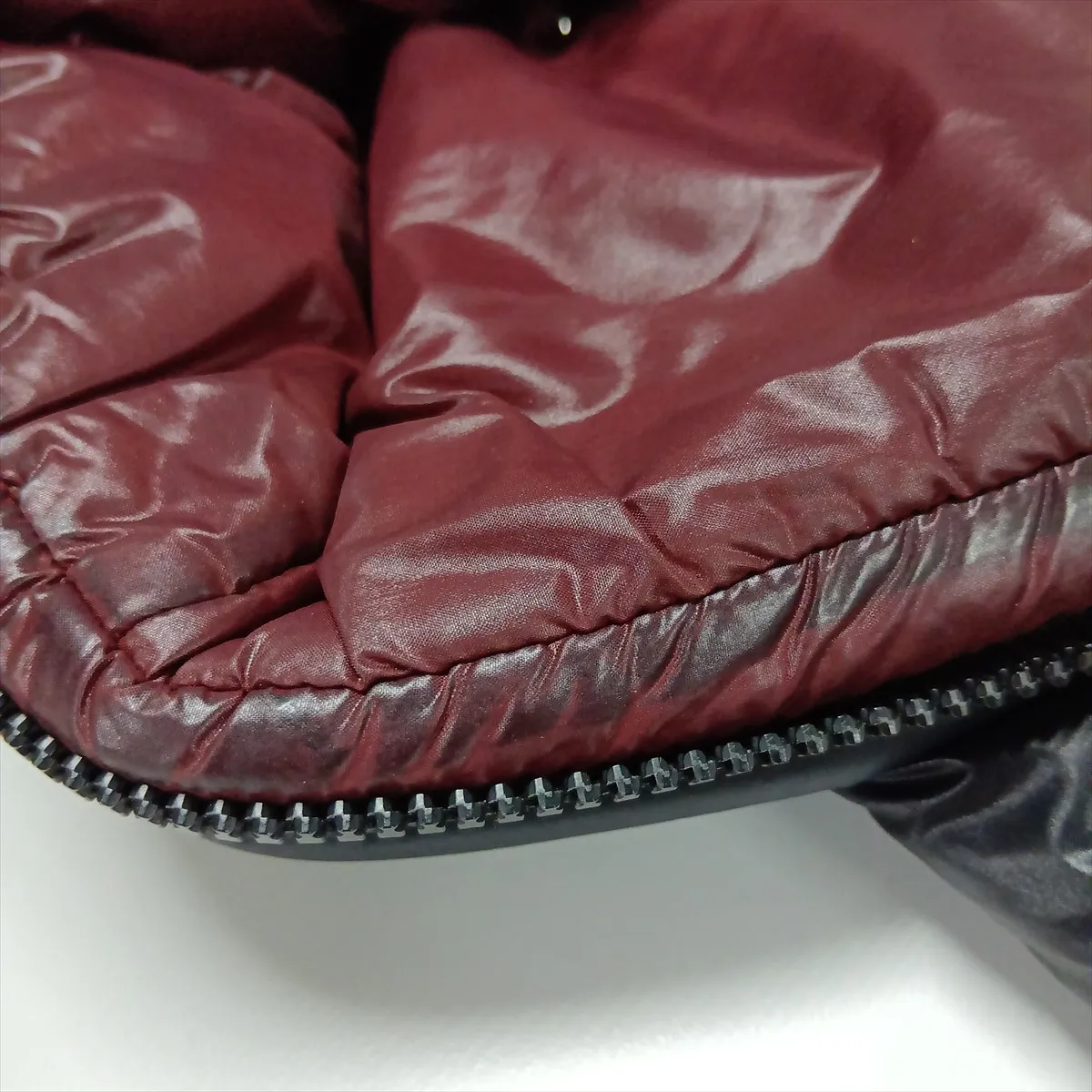 Coco Cocoon Nylon x Leather Handbag, Black with Silver Hardware, Item No. 13658822, Series No. 13 — view 12