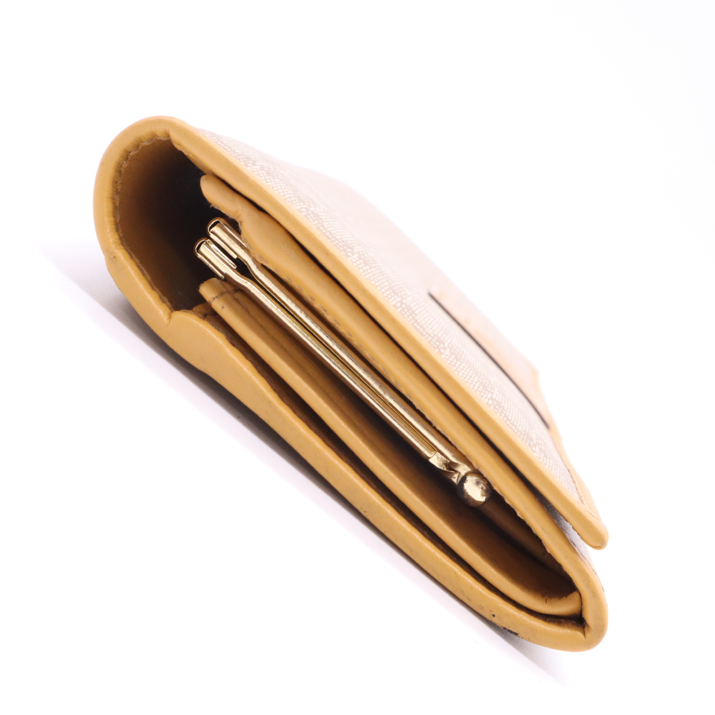 Macadam Leather Brown Long Wallet — view 3