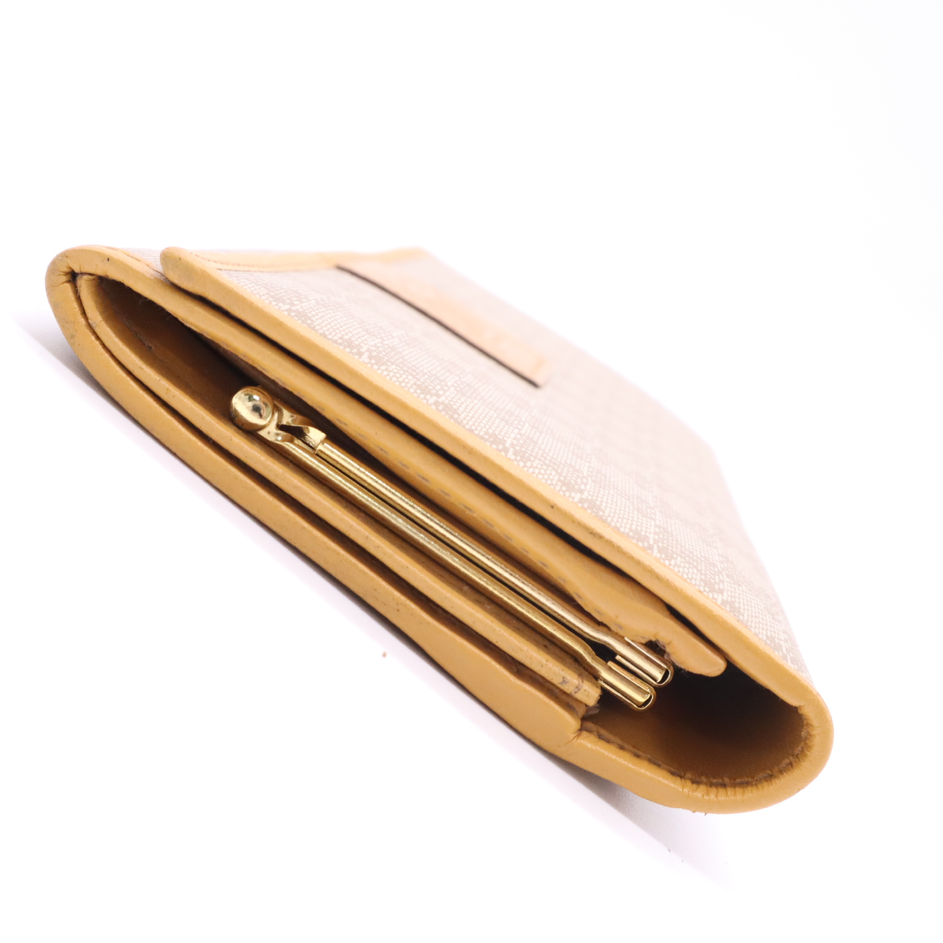 Macadam Leather Brown Long Wallet — view 4