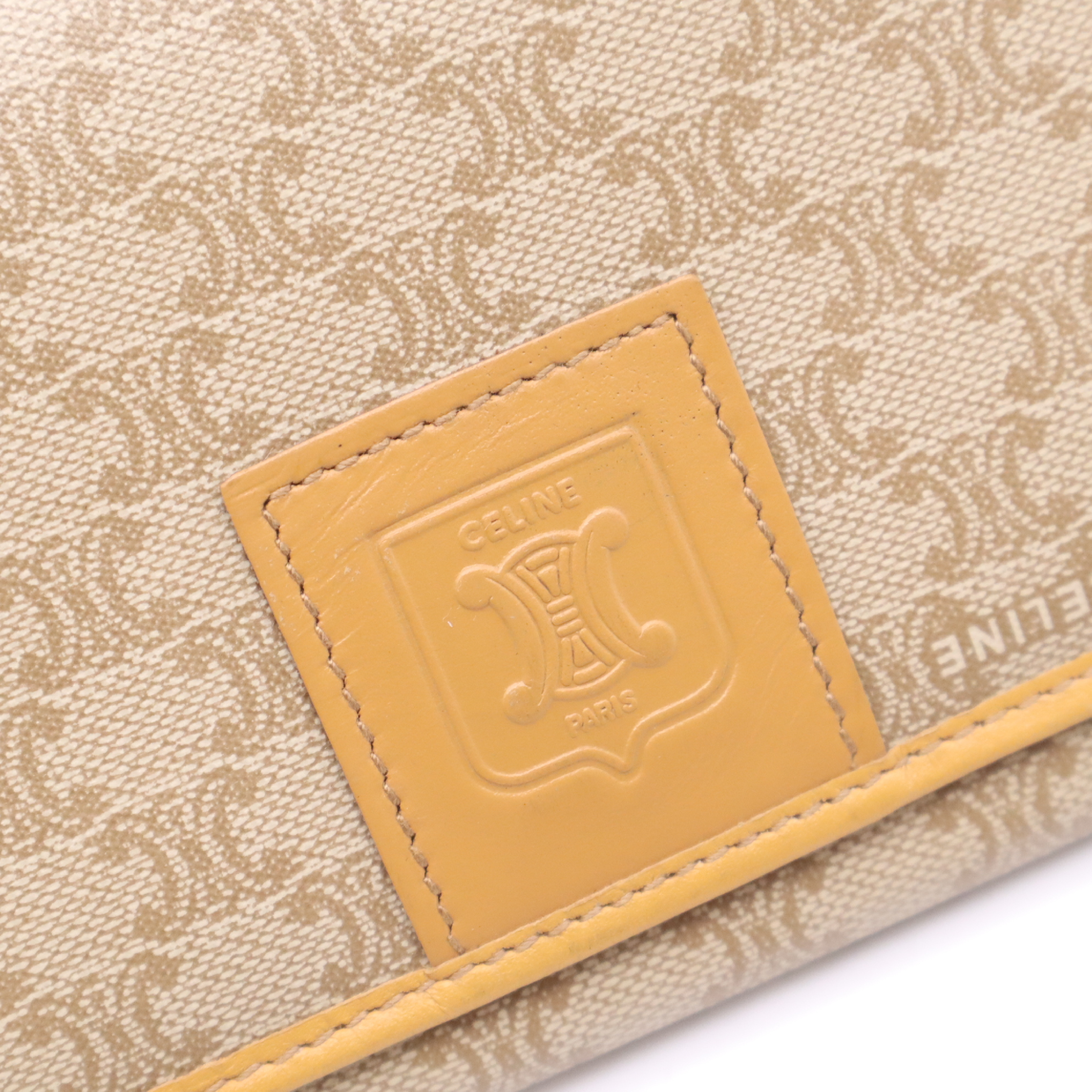 Macadam Leather Brown Long Wallet — view 8