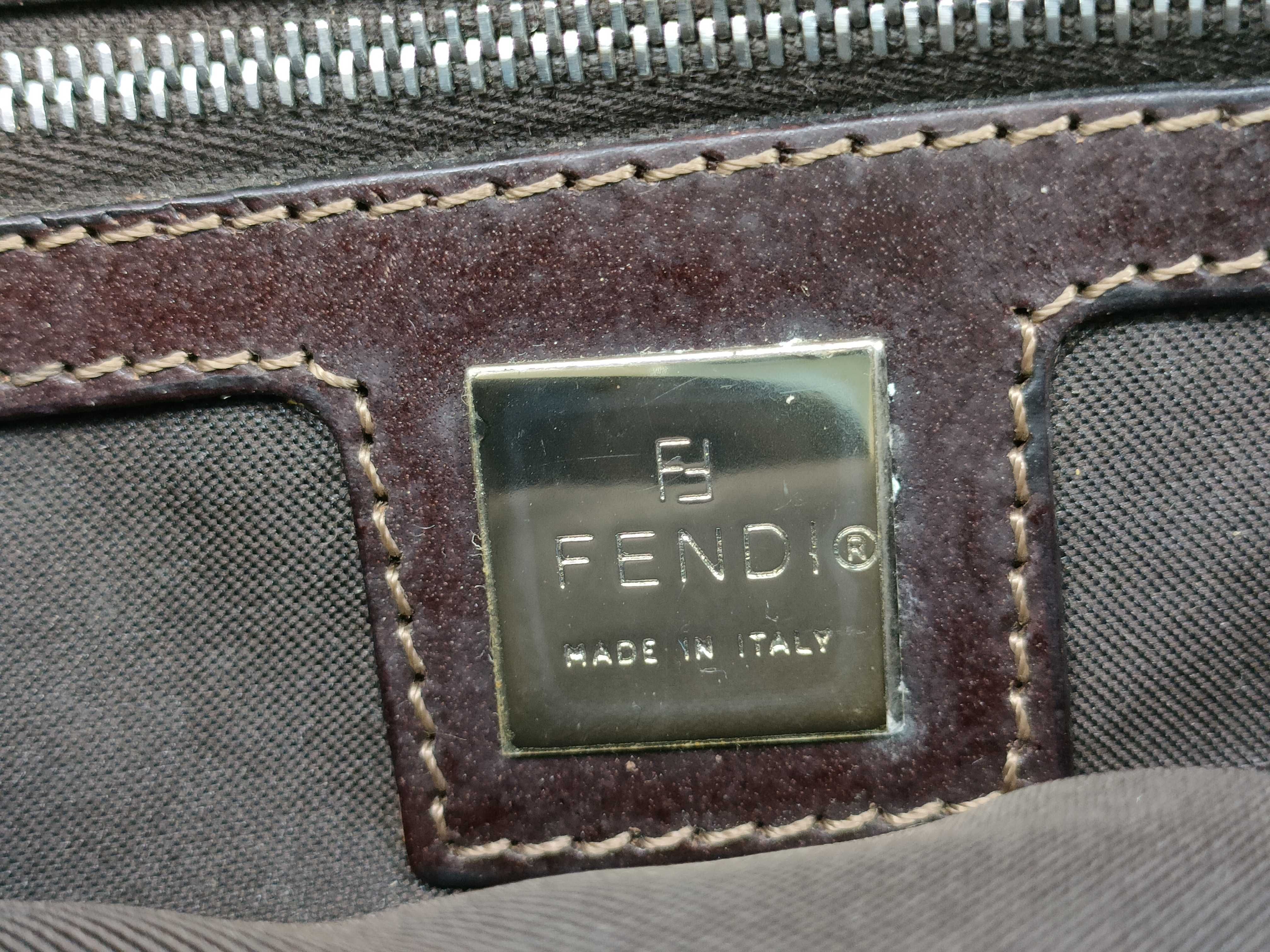 Zucca pattern Fendi Zucca shoulder bag — view 13
