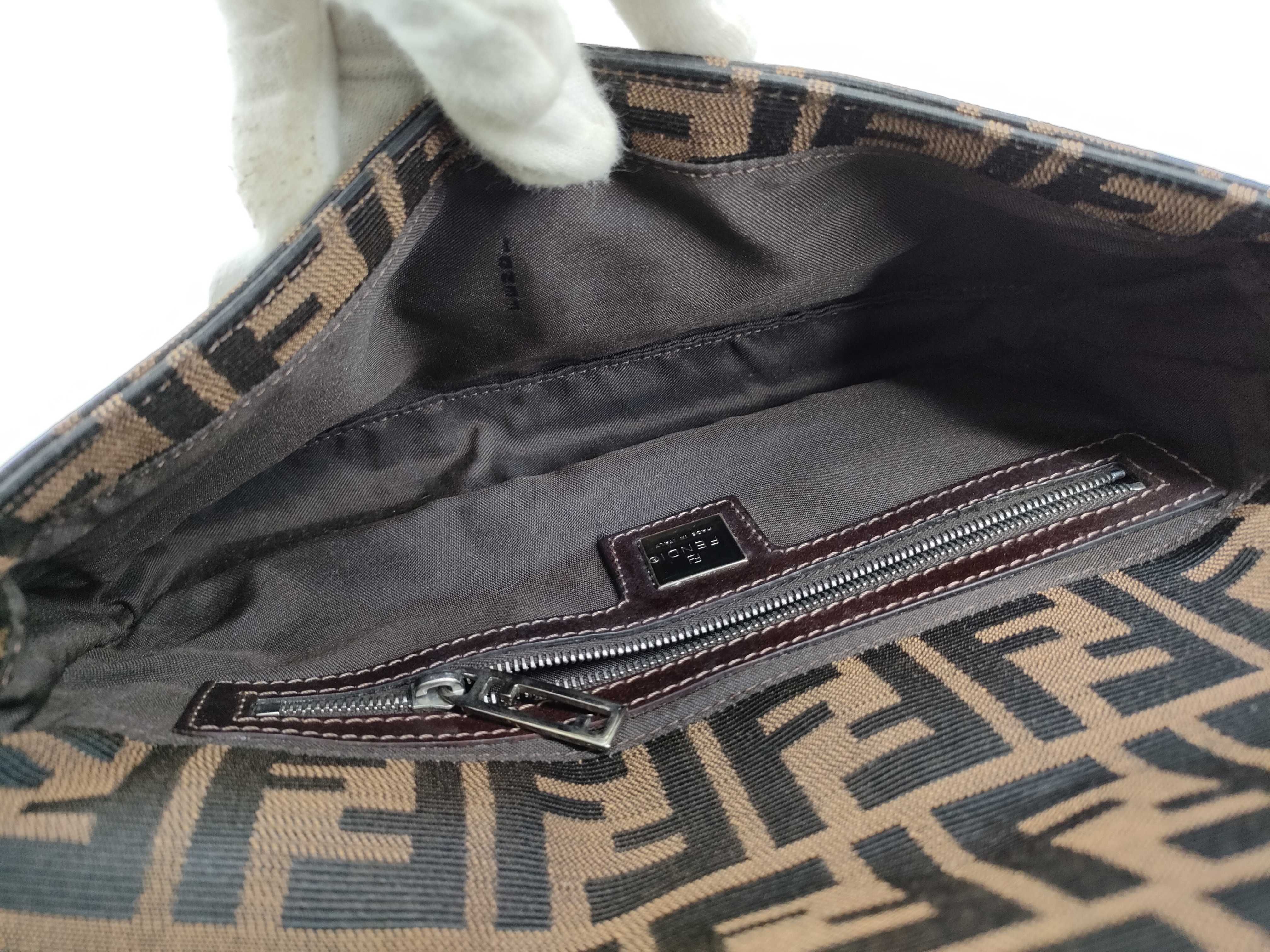 Zucca pattern Fendi Zucca shoulder bag — view 9