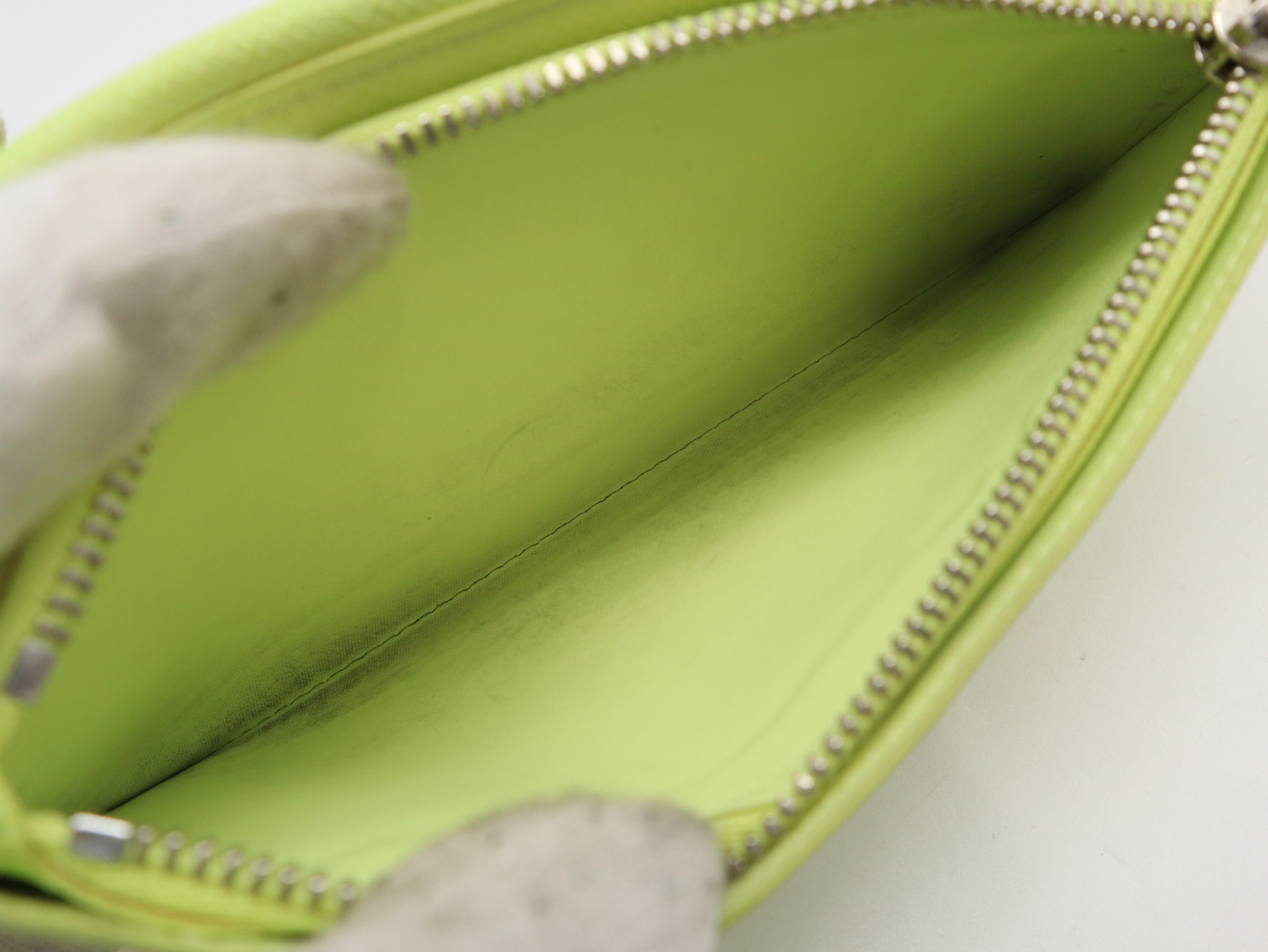 M14131 Taigarama Portefeuille Brazza Yellow Wallet with Box and Dust Bag, RFID ID Tested. — view 10