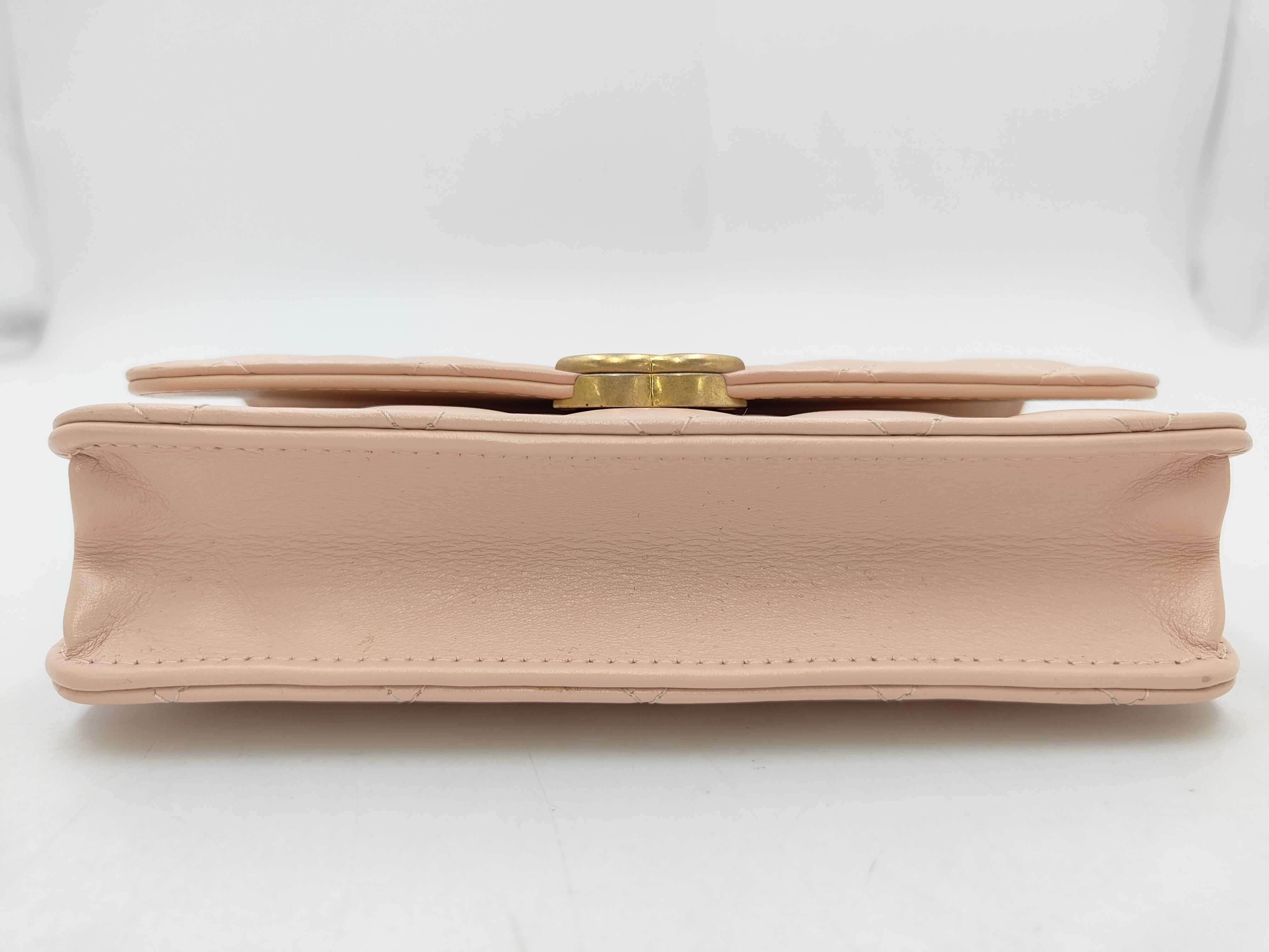 Chain Wallet Pink Push Lock Random Shoulder Bag — view 3