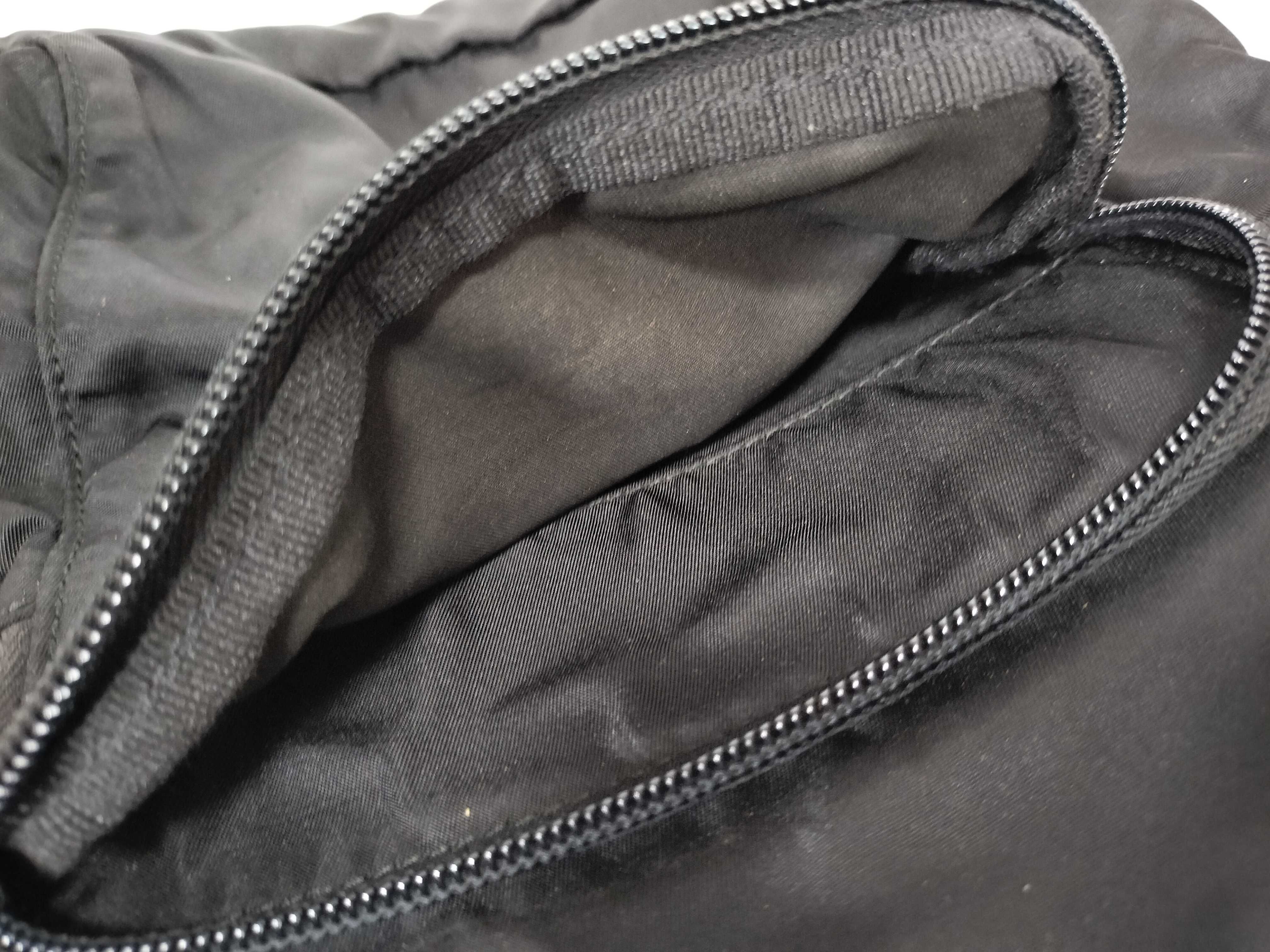 Nylon Shoulder Bag with Triangle Logo — view 12