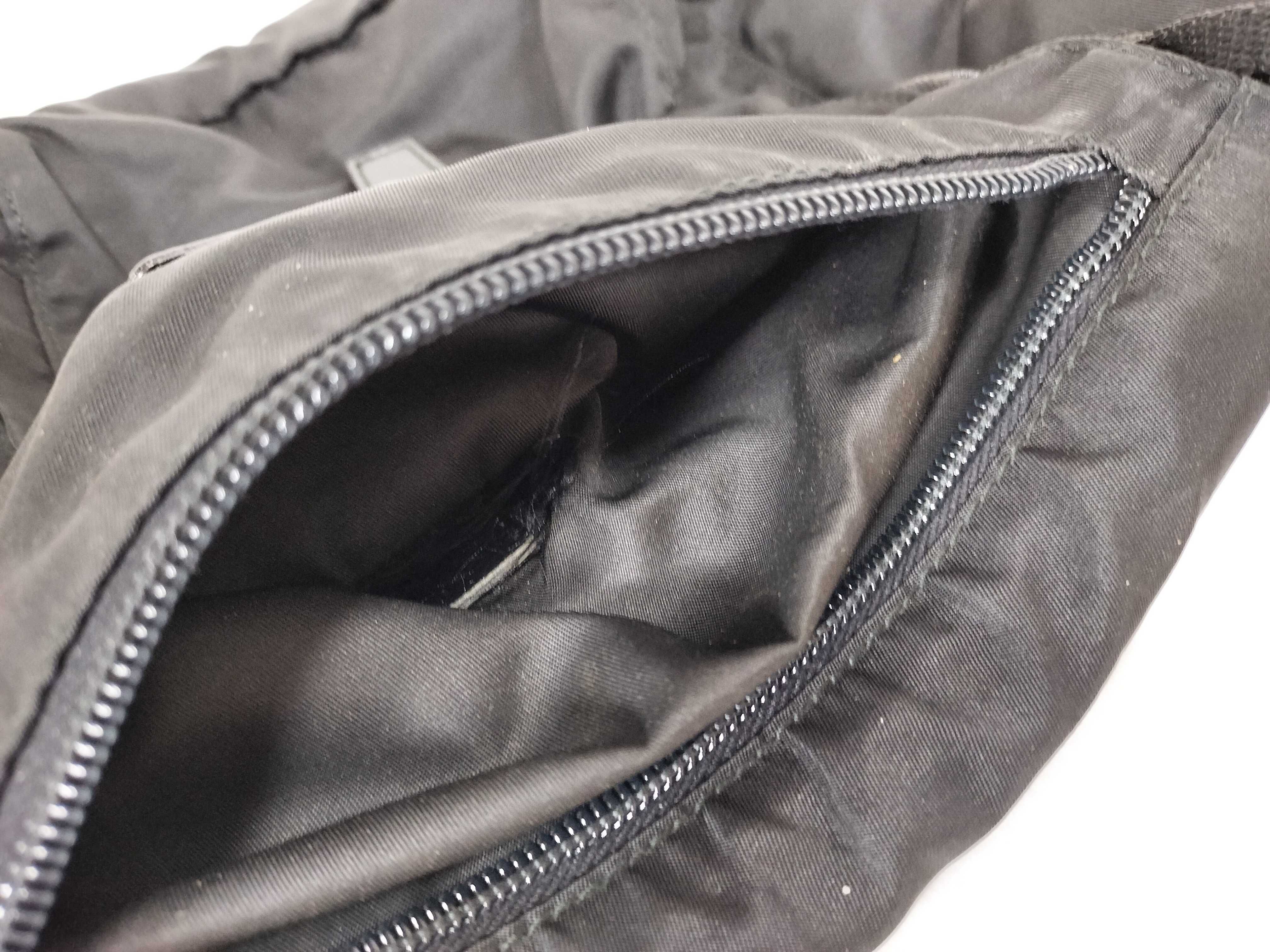 Nylon Shoulder Bag with Triangle Logo — view 13