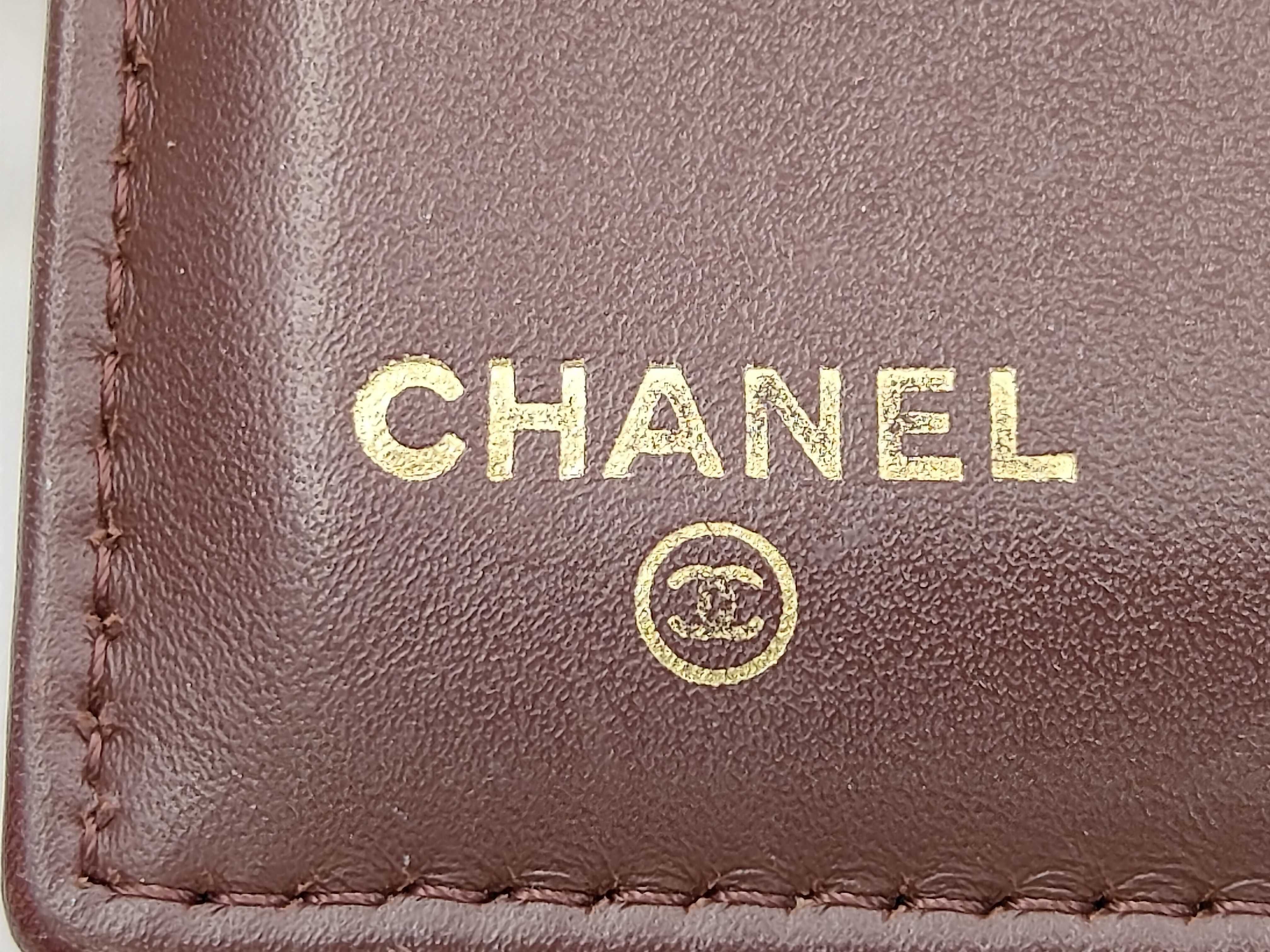 Compact Wallet, Caviar Leather — view 7