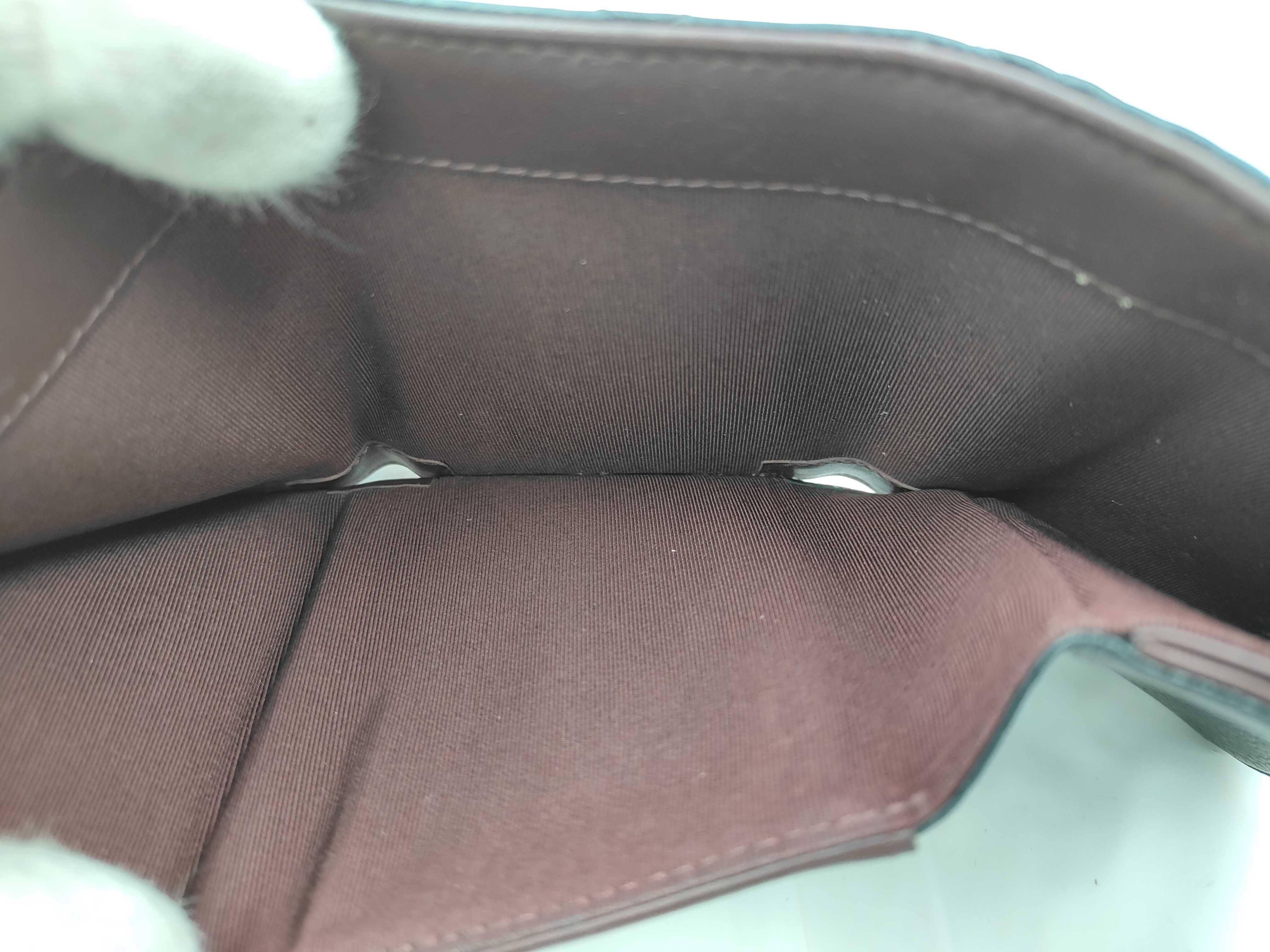Compact Wallet, Caviar Leather — view 8
