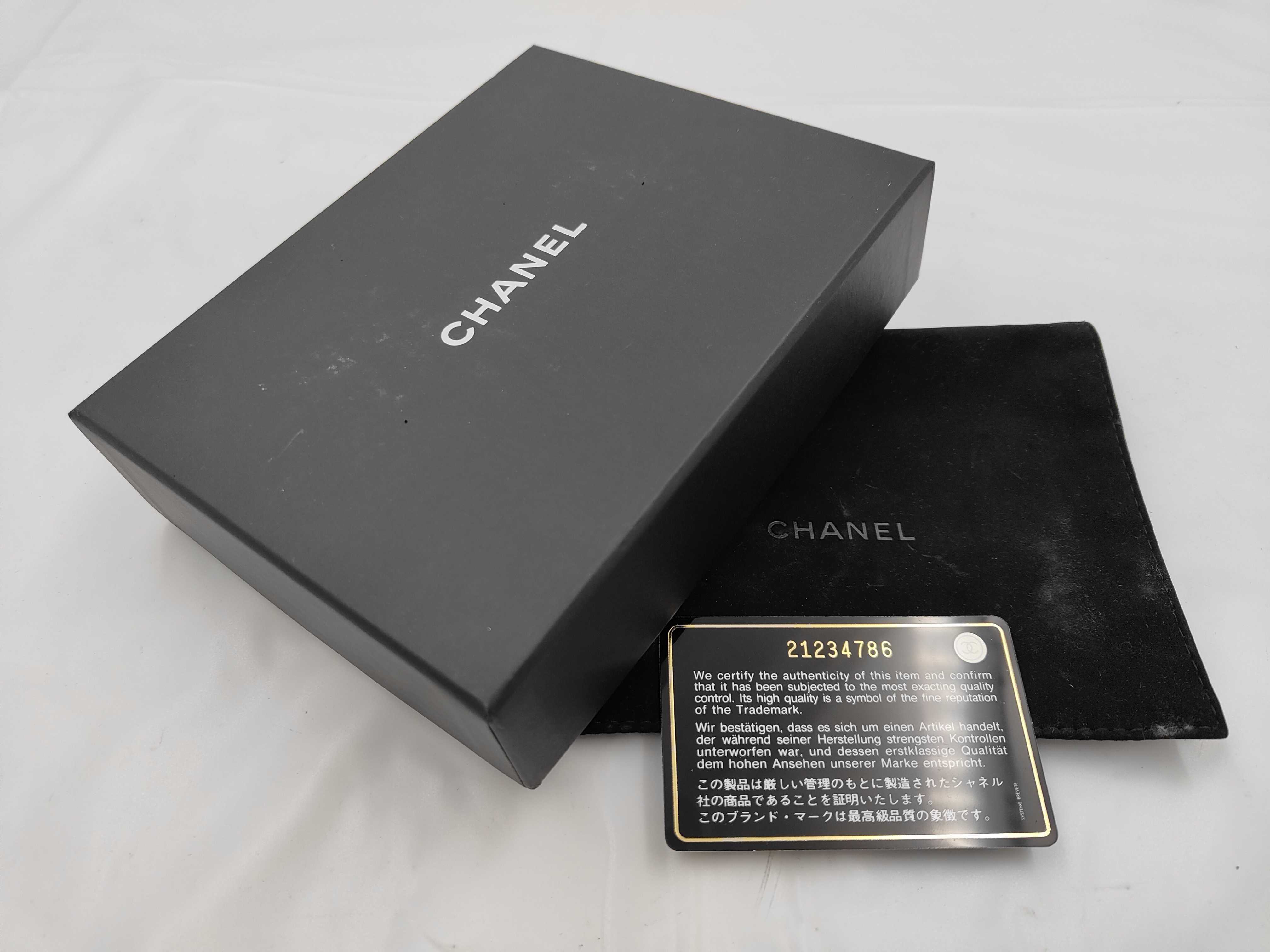 Compact Wallet, Caviar Leather — view 10