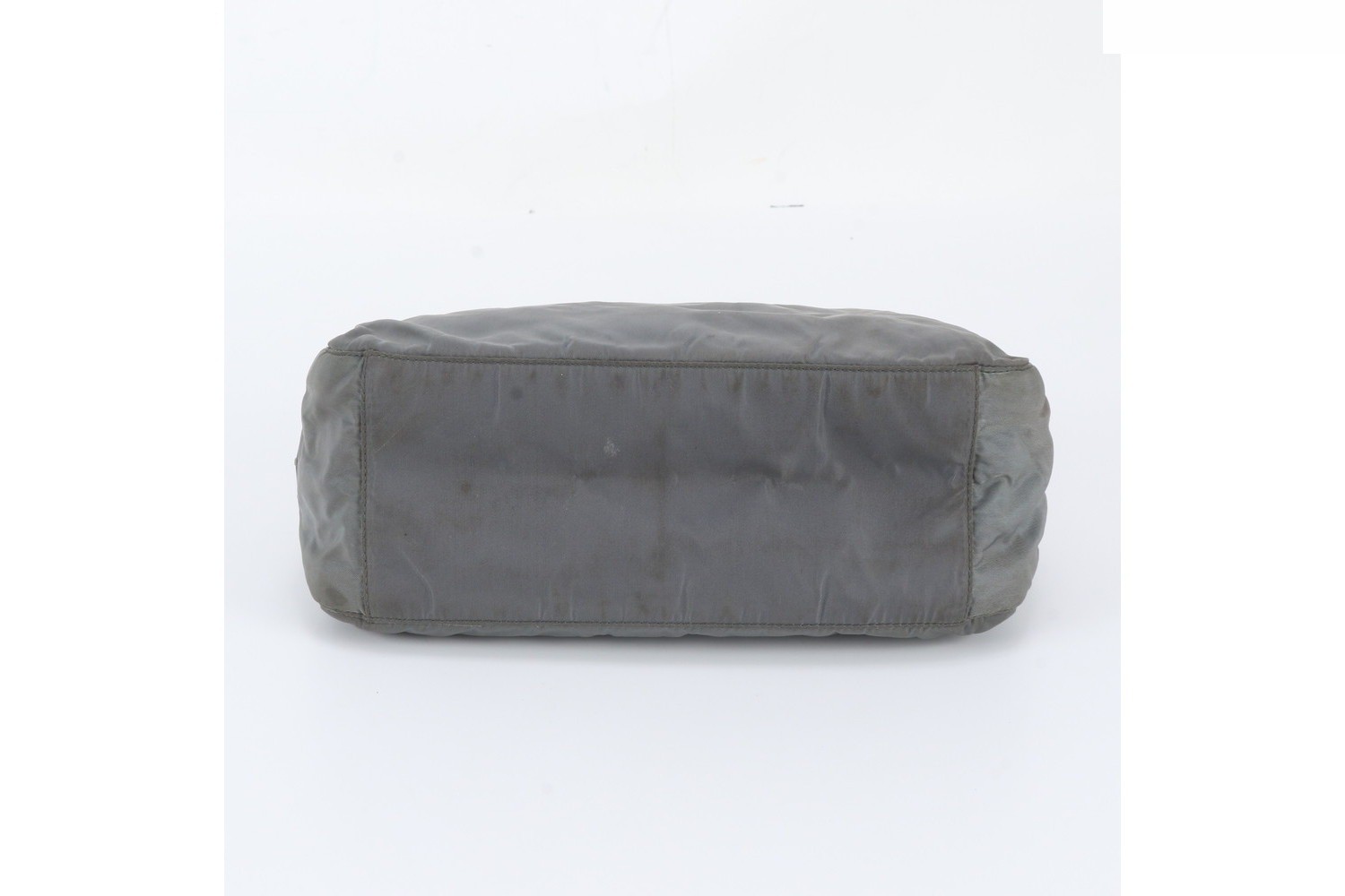 Tessuto Nylon Triangle Logo Shoulder Bag — view 6
