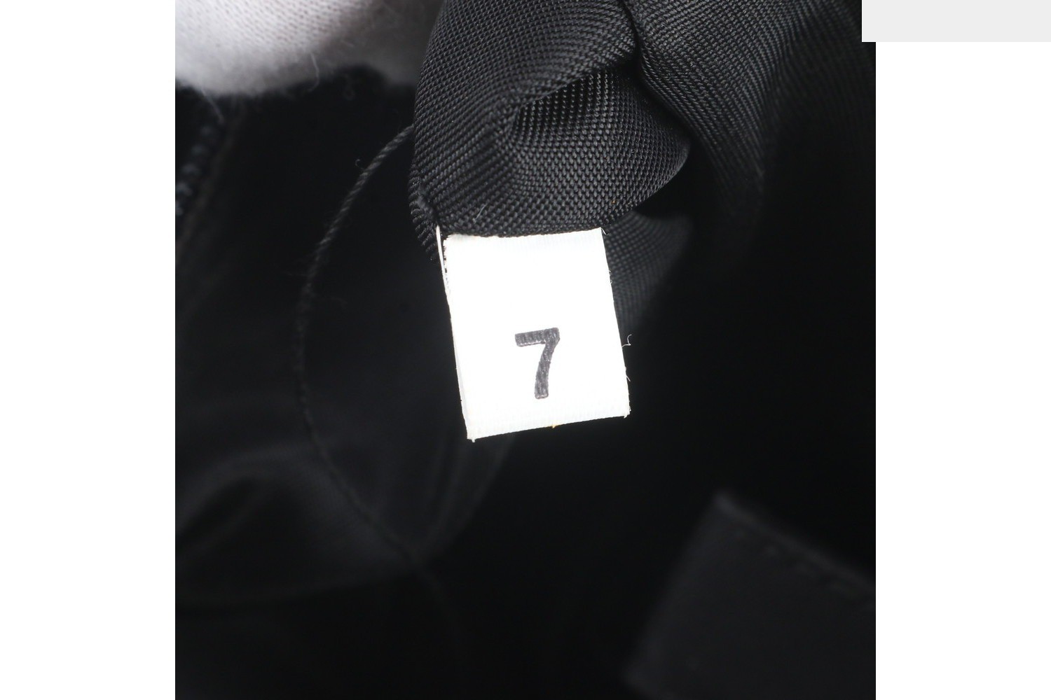Tessuto Nylon Triangle Logo Shoulder Bag — view 9
