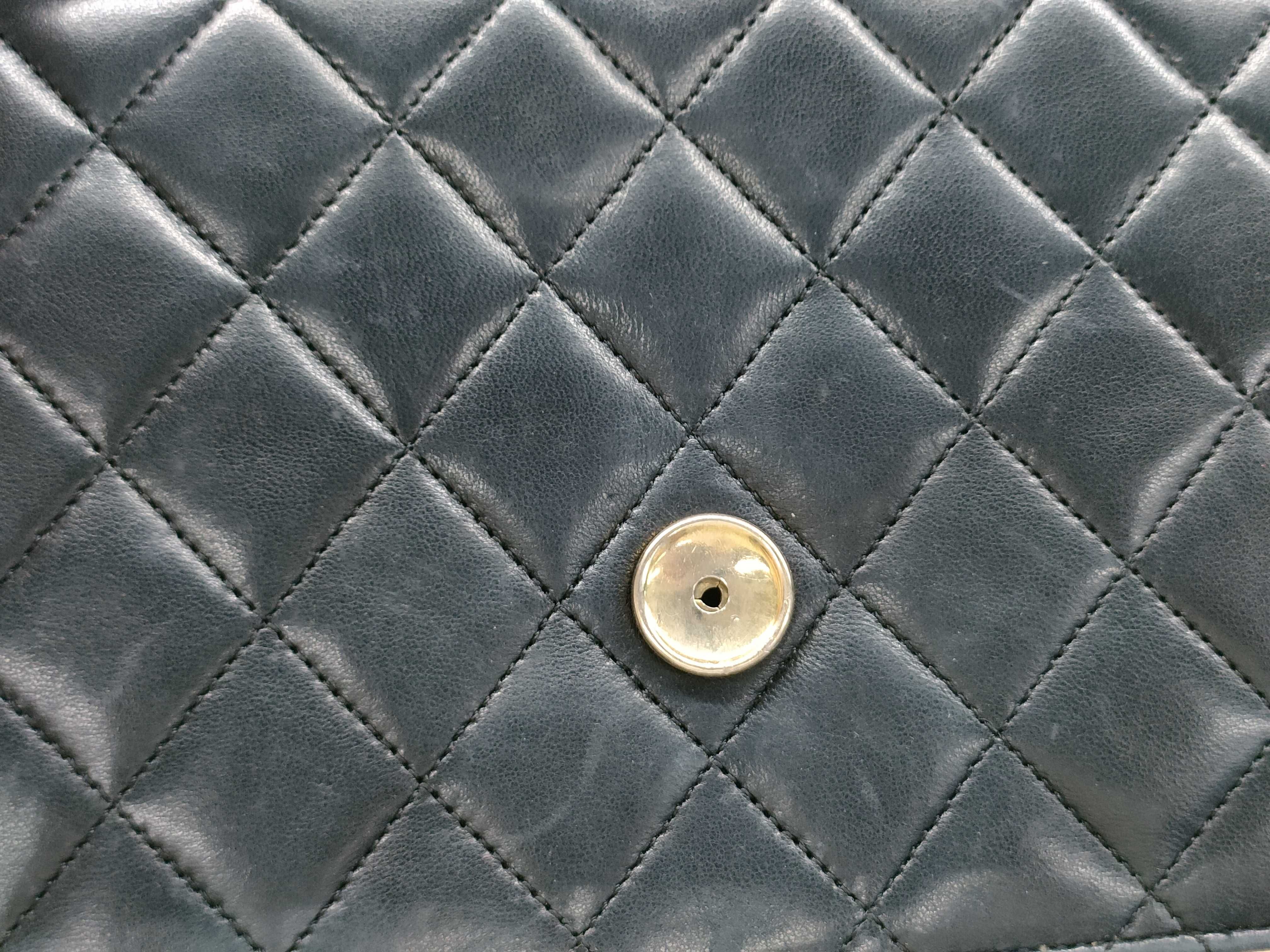 Lambskin Mini Shoulder Flap Shoulder Bag — view 10