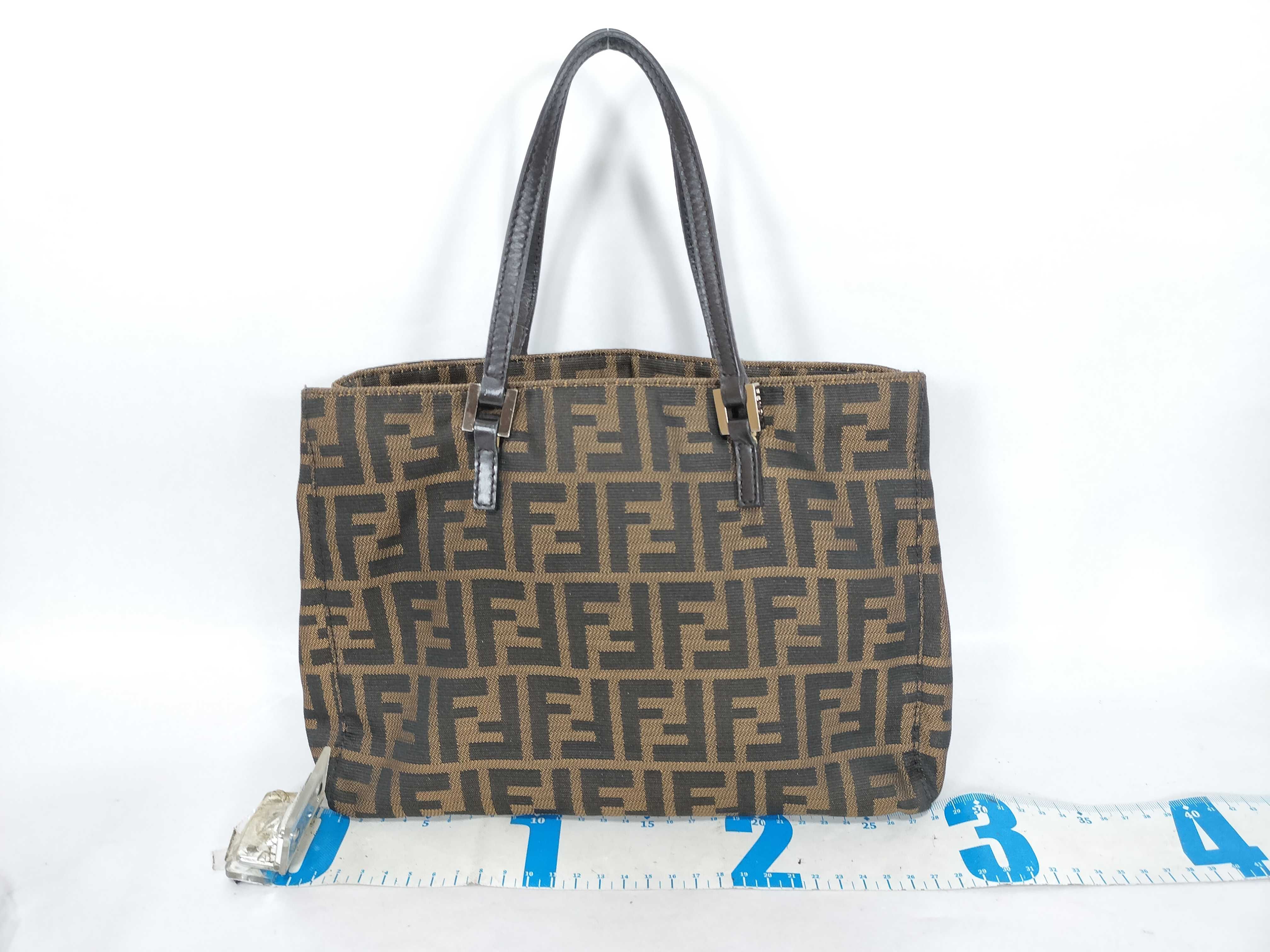 Zucca pattern Fendi Zucca logo handbag — view 2