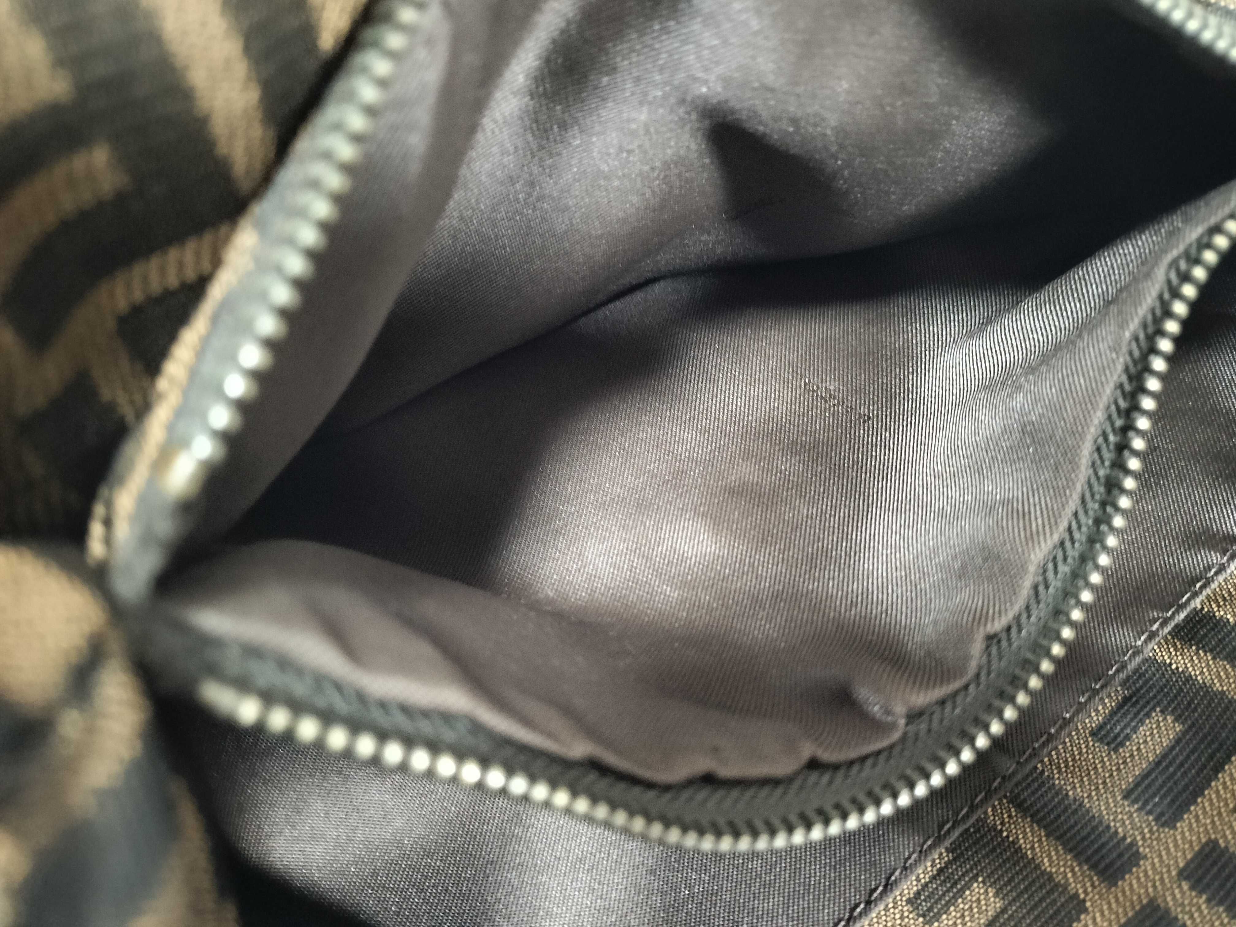 Zucca pattern Fendi Zucca logo handbag — view 12