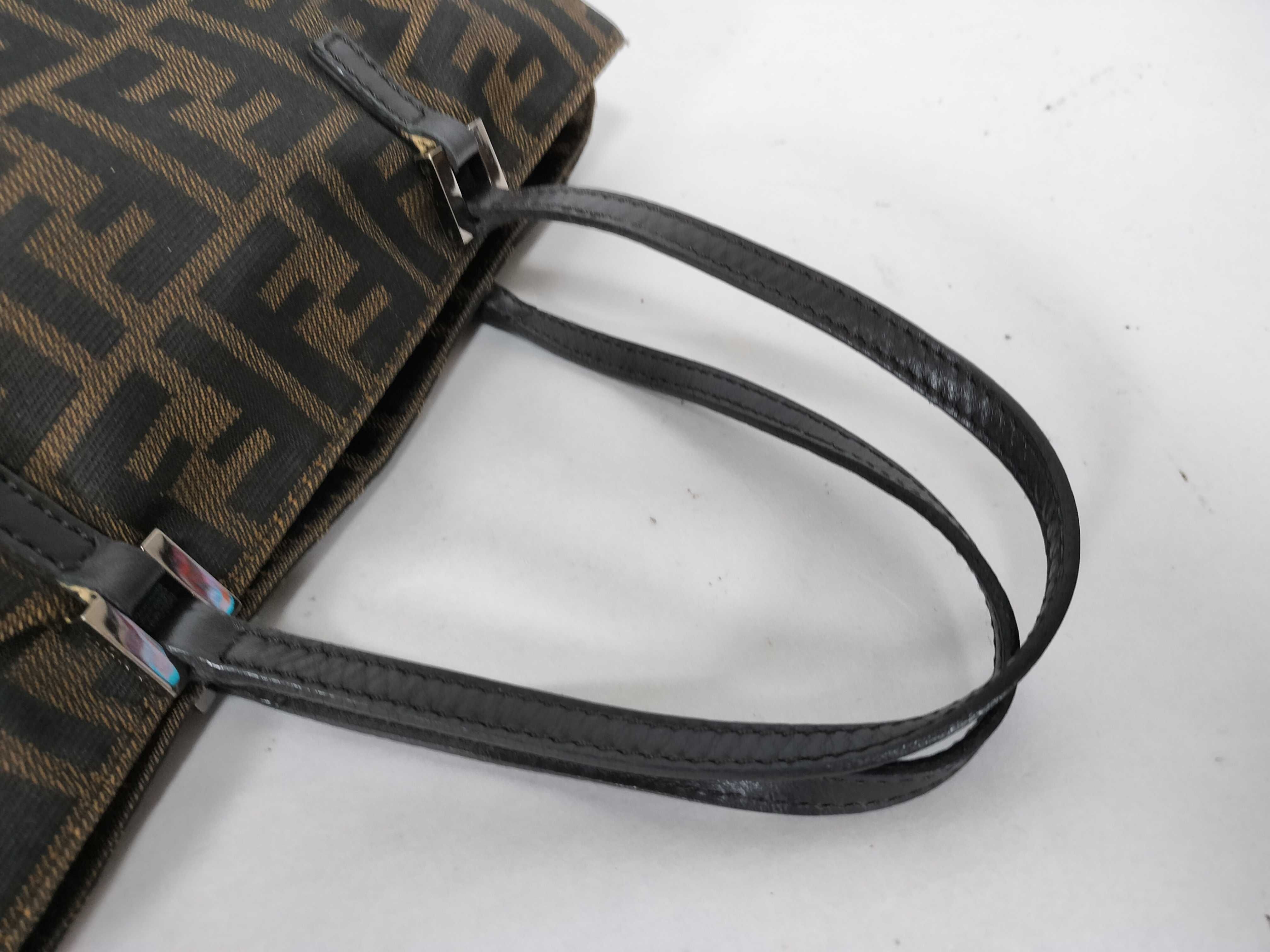 Zucca pattern Fendi Zucca logo handbag — view 3