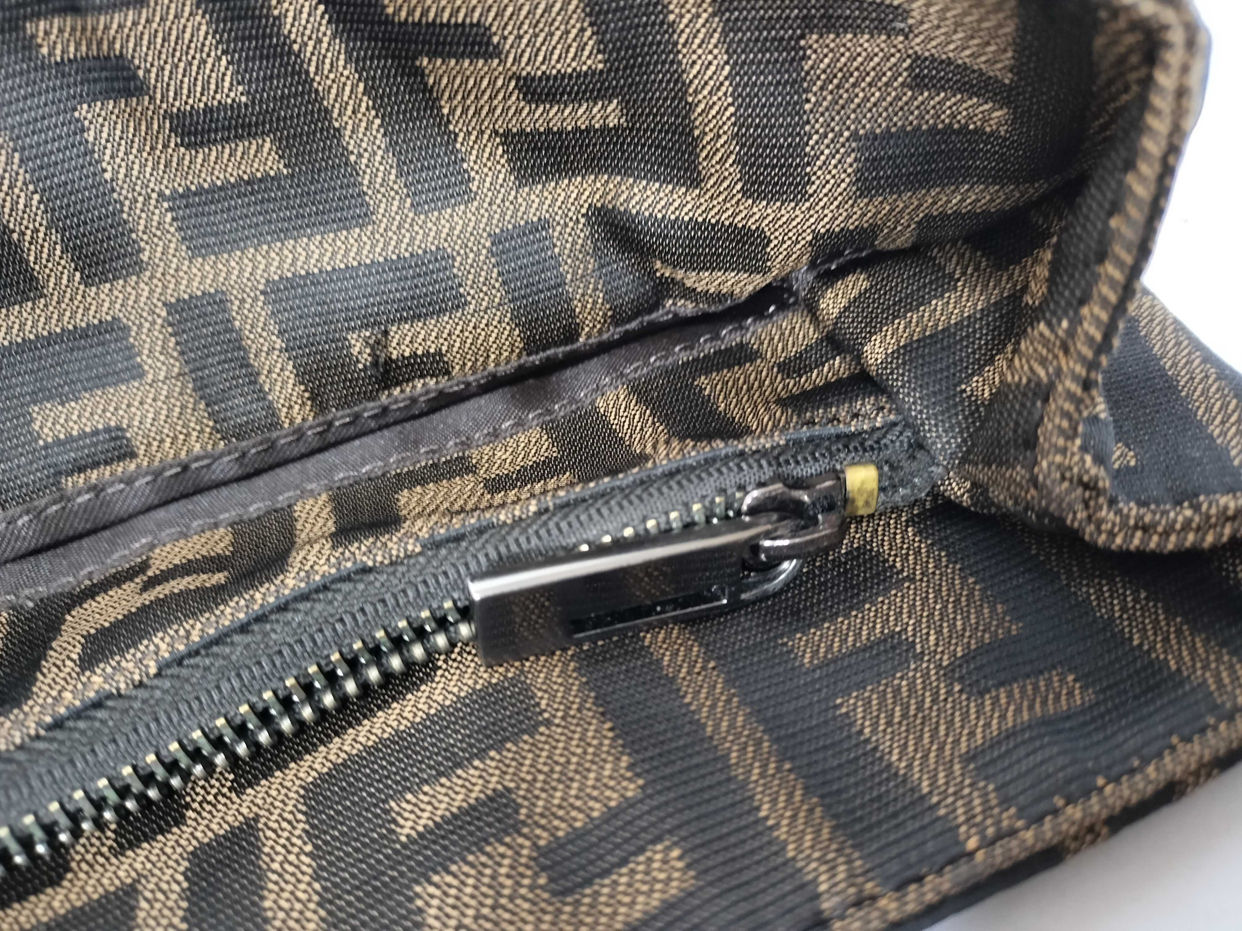 Zucca pattern Fendi Zucca logo handbag — view 10