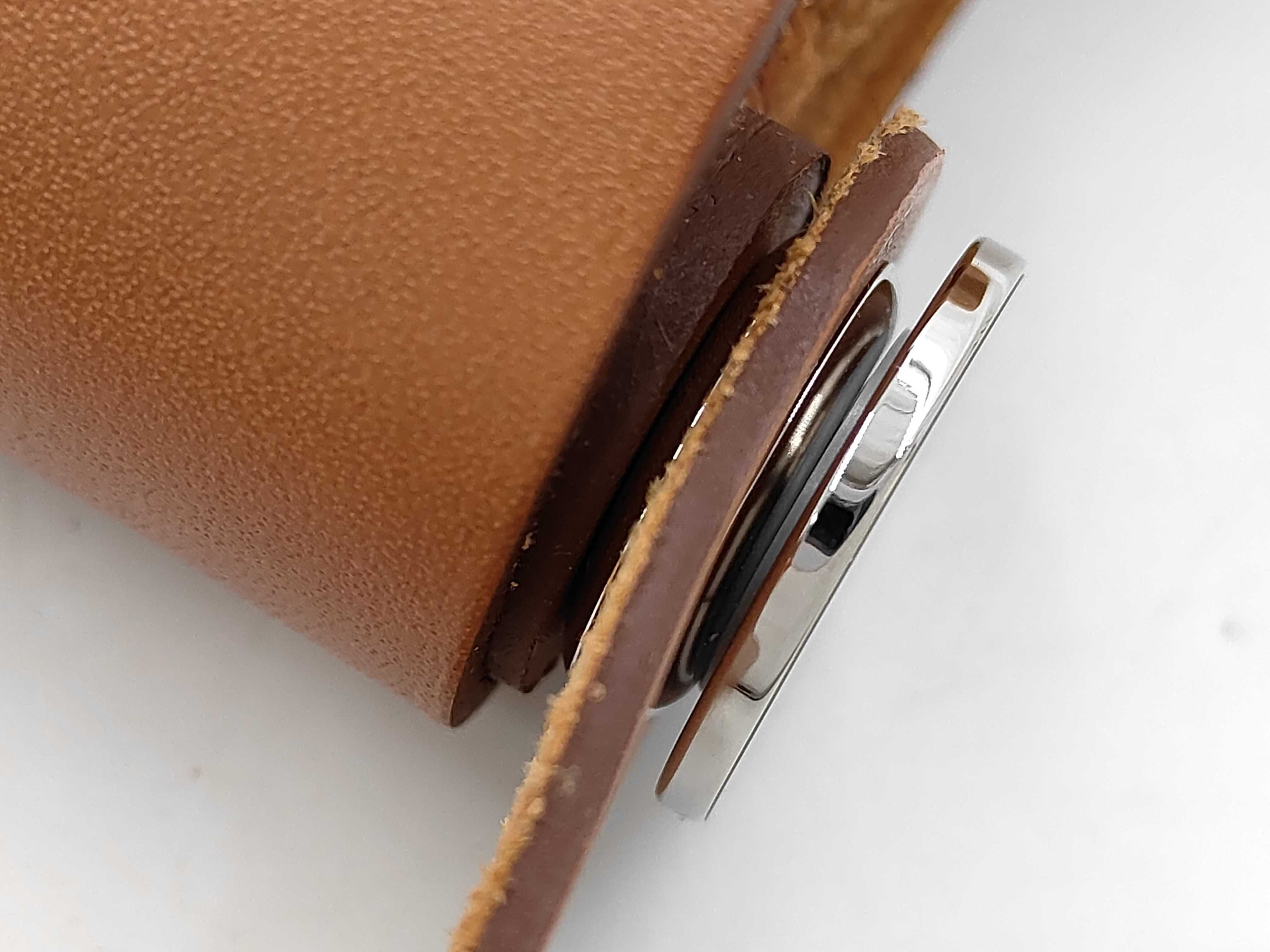 Herbag Zip 20 Fauve Silver Hardware [Stamped] G Shoulder Bag — view 7