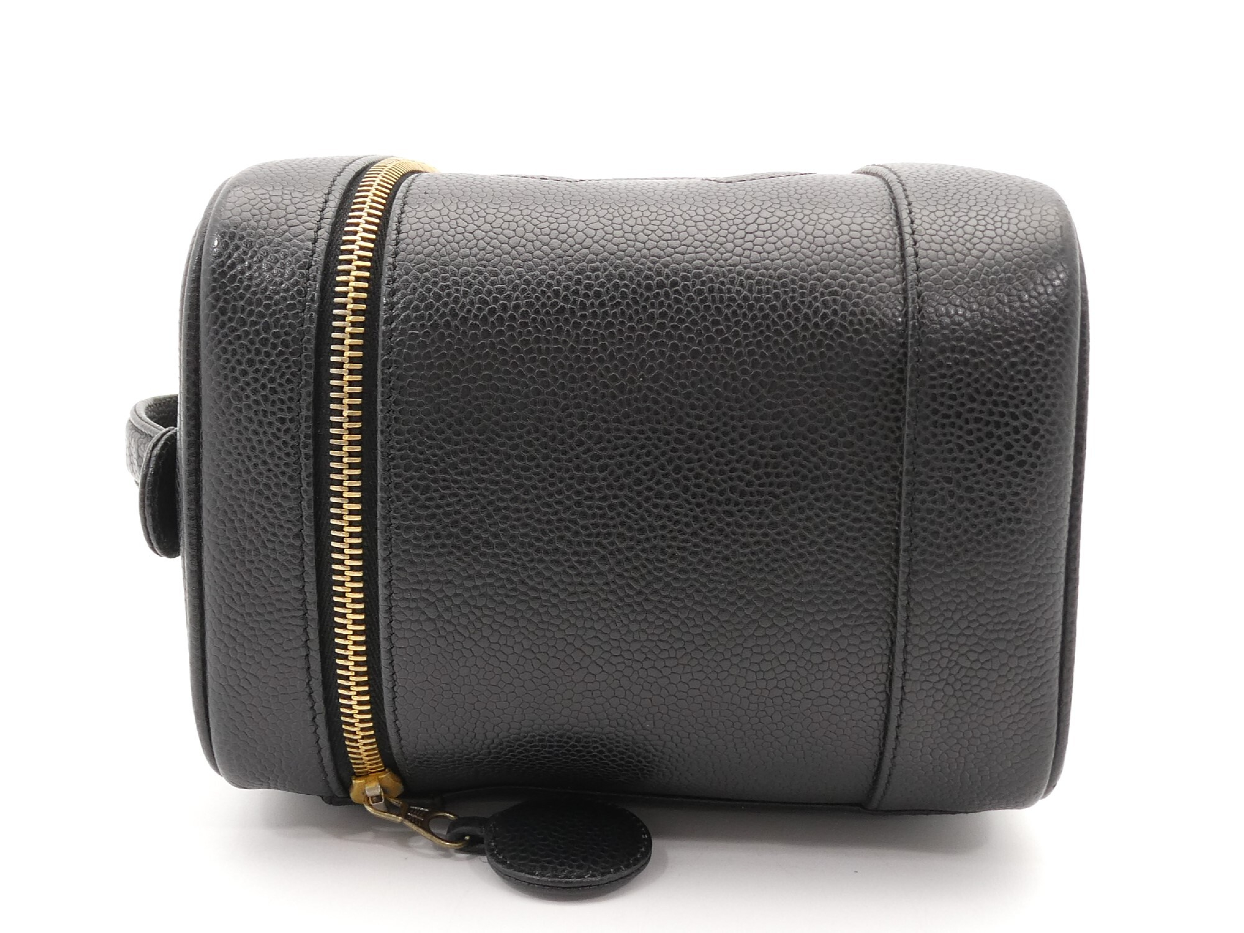 Coco Mark Caviar Skin Vanity Bag — view 3