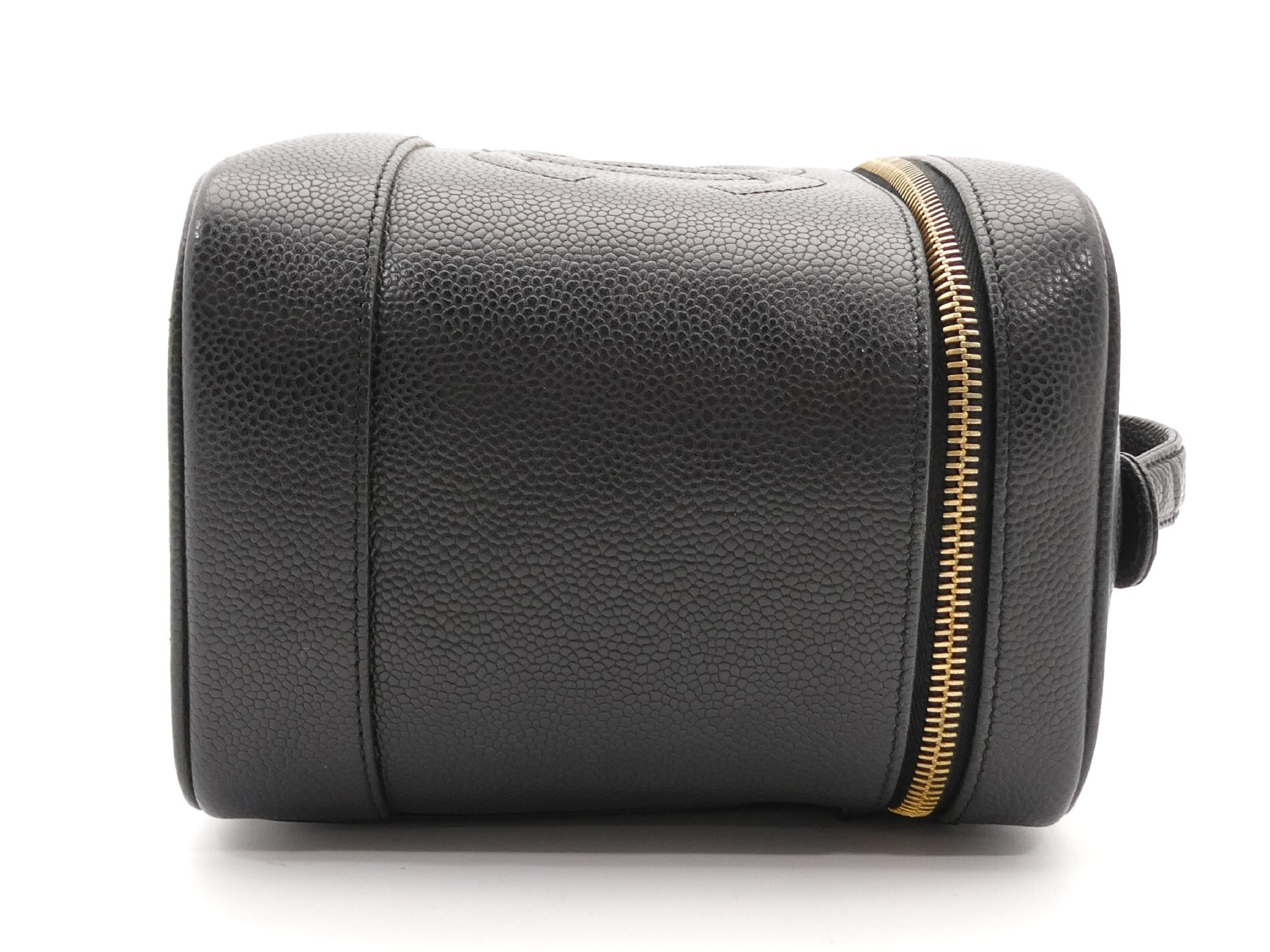 Coco Mark Caviar Skin Vanity Bag — view 4