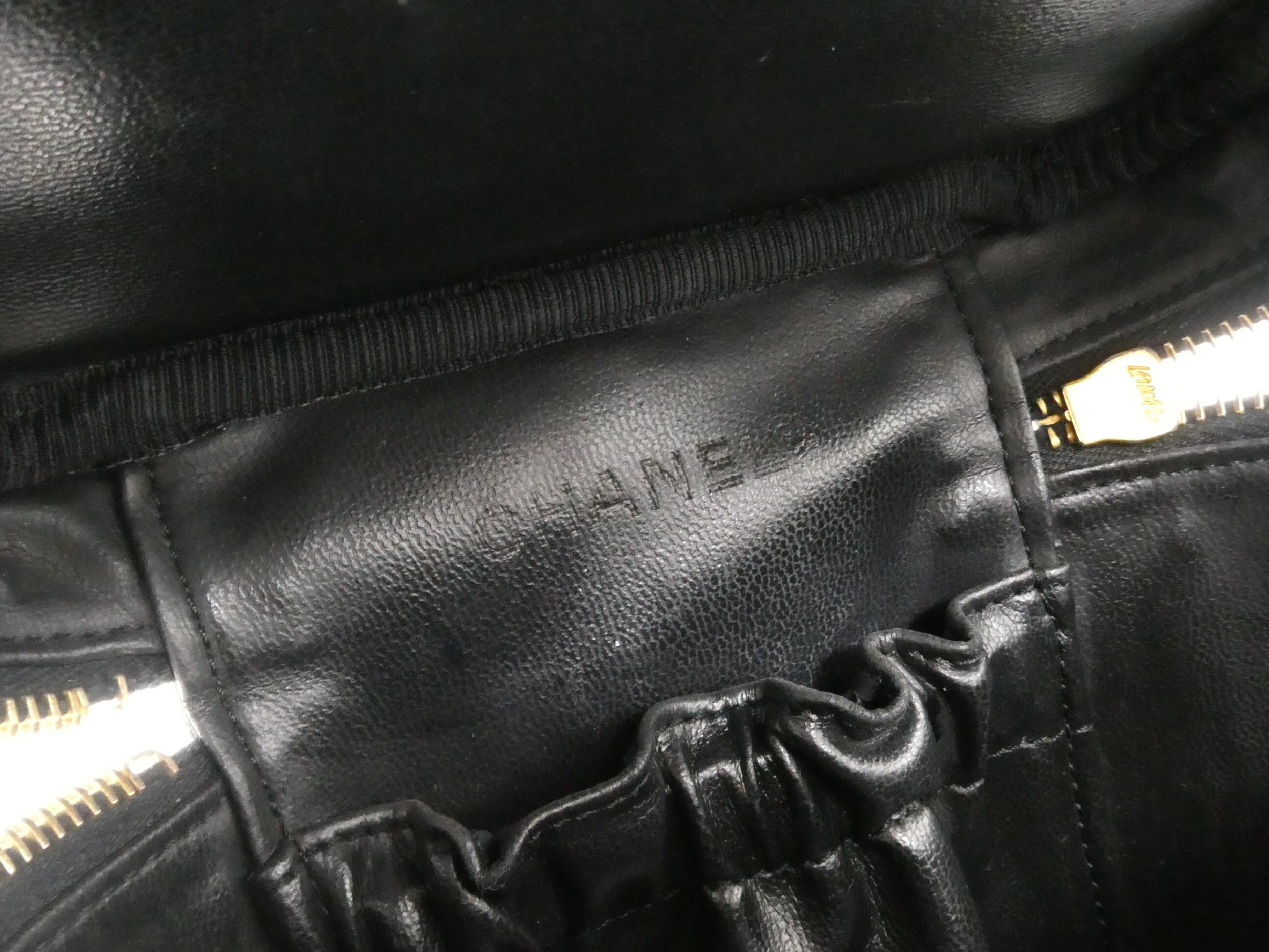 Coco Mark Caviar Skin Vanity Bag — view 8