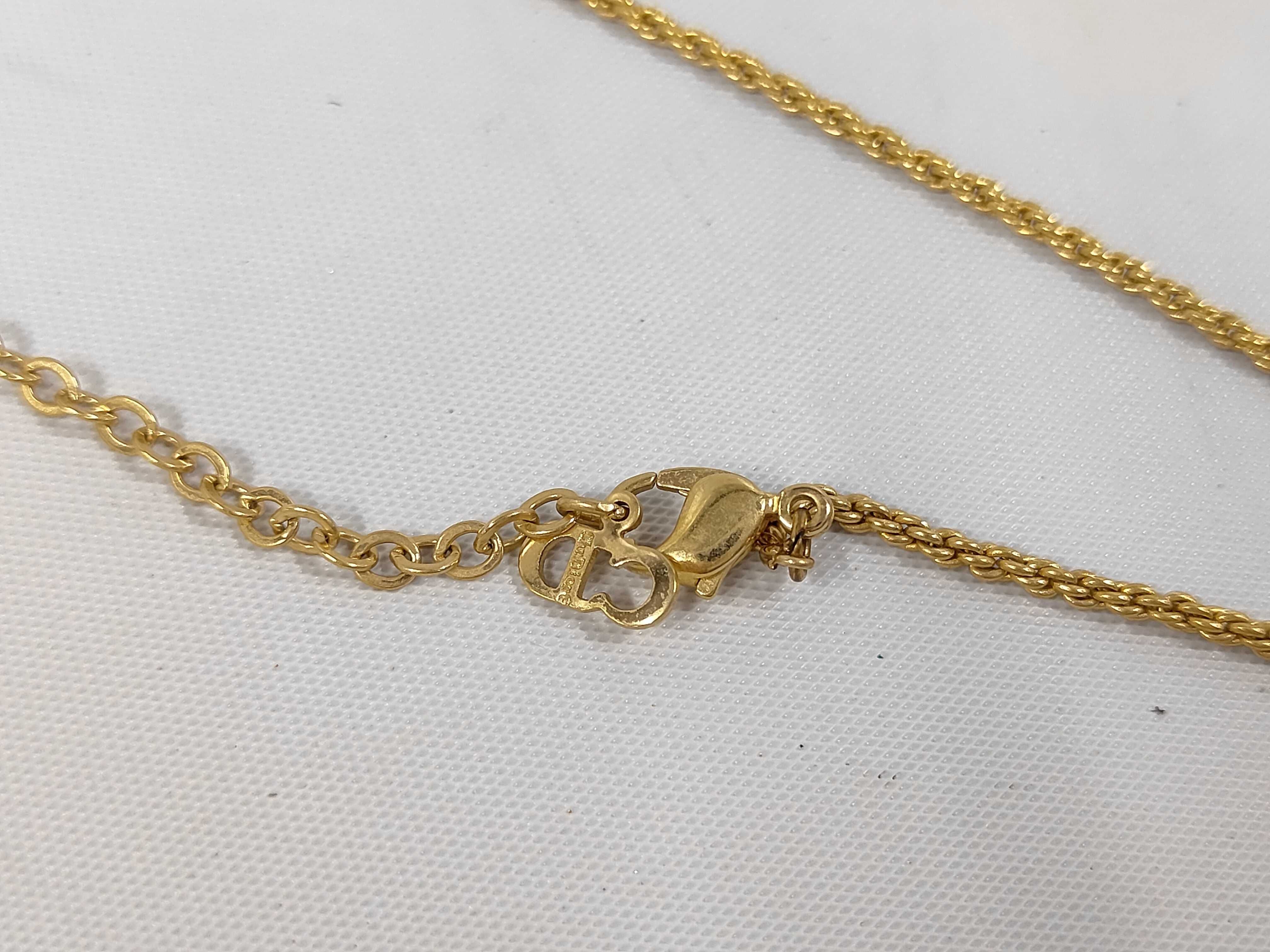 Round Emblem Gold NC Necklace — view 4