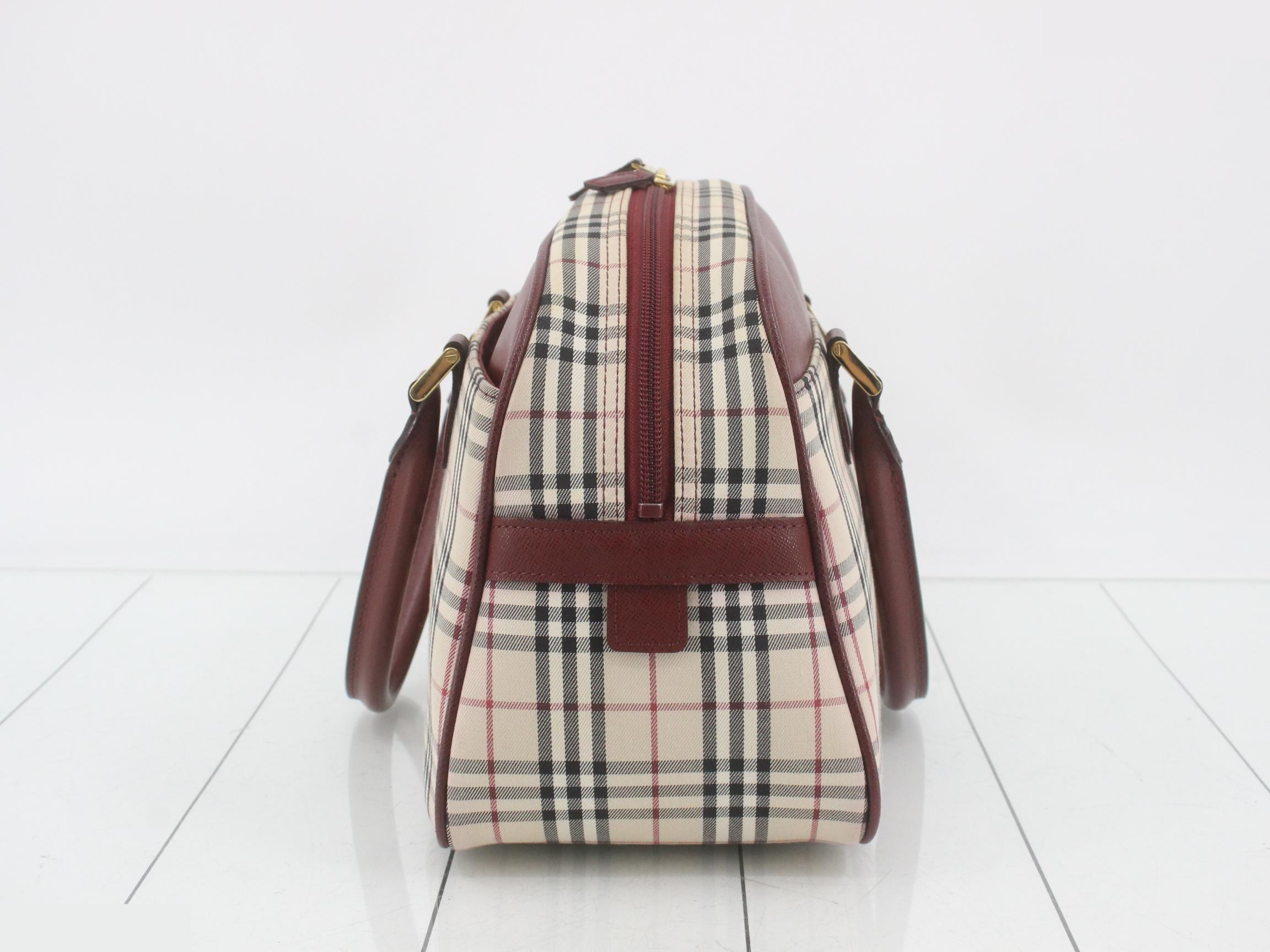 Nova Check Boston Bag — view 3